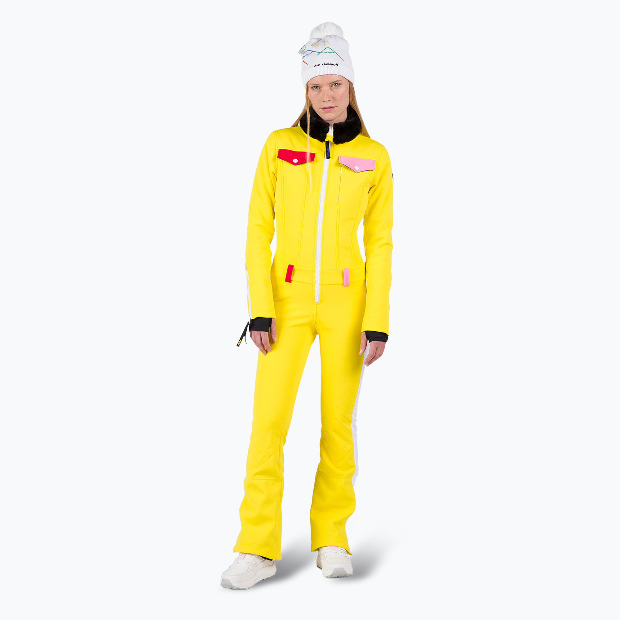 Tuta da sci da donna Rossignol Sublim Insulated Overall giallo vero (L) (Sublim Insulated Overall RLNWJ29_506)