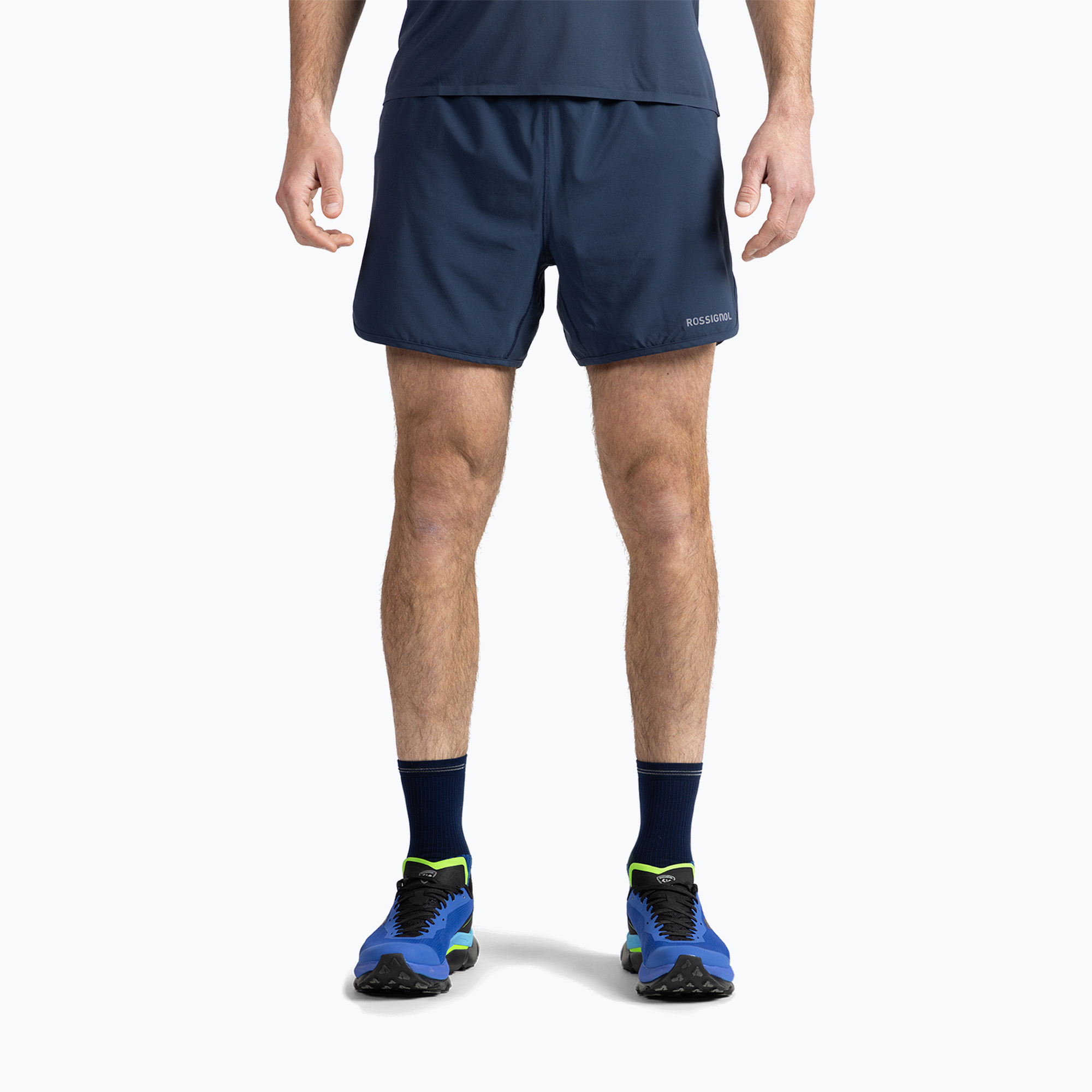 Pantaloncini da corsa Rossignol Sapa 5" da uomo, navy scuro (XL) (Sapa 5" RLNMP30)