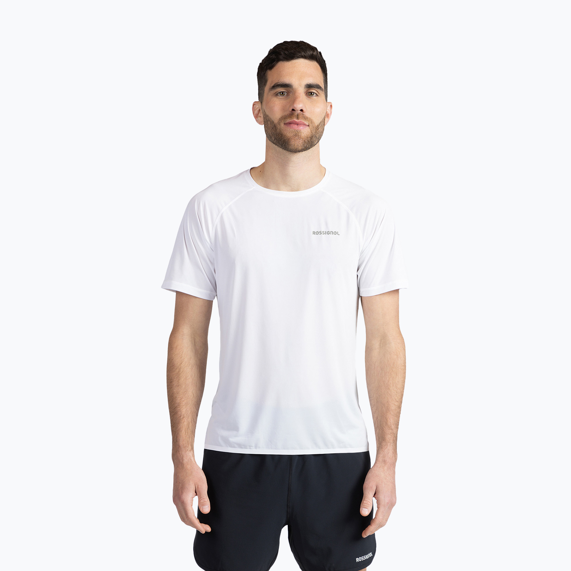 Rossignol Sapa Running Shirt Tee uomo bianco (M) (Sapa Tee RLNMY14)
