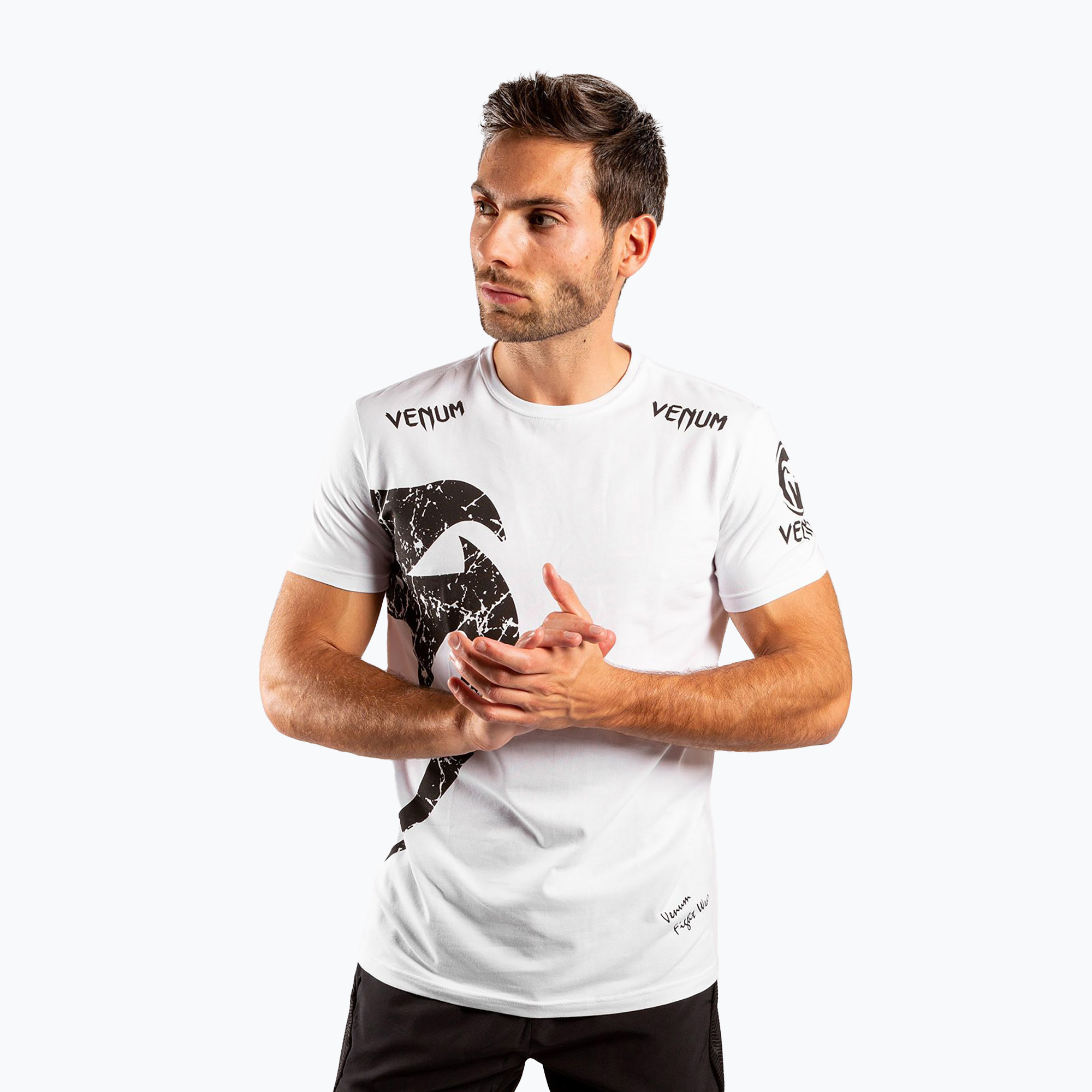 T-shirt Venum Giant uomo bianco EU-VENUM-0004 (M) (EU-VENUM-0004)