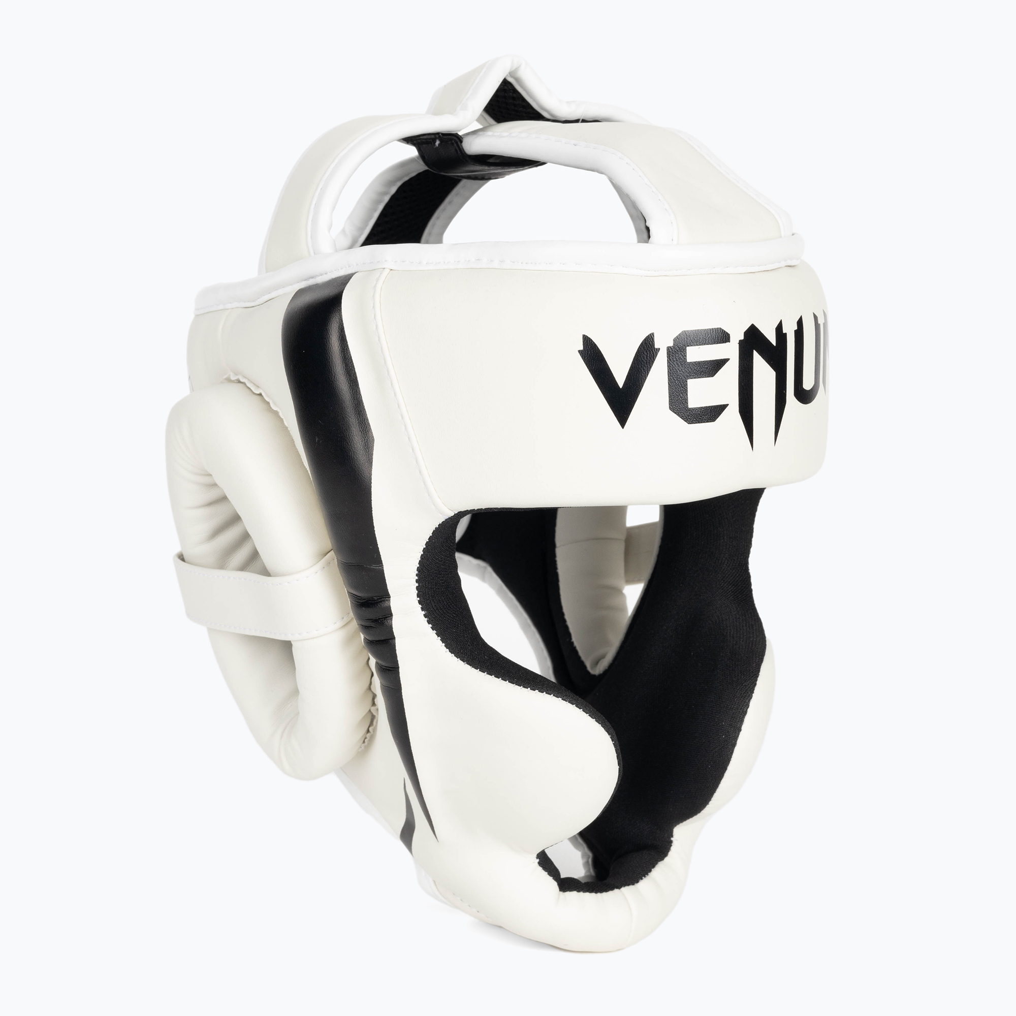 Casco da boxe Venum Elite bianco/nero (Elite 1395)