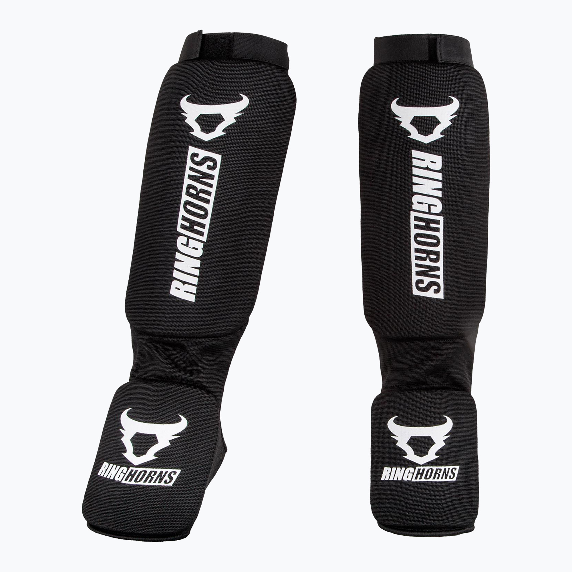 Ringhorns Kontact Shin Guards protezione tibia e piede nero (Kontact Shin Guards RH-00016-001)