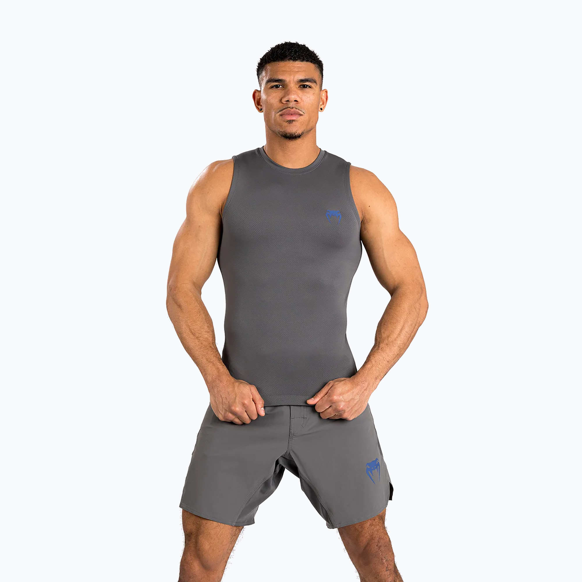 Canotta da uomo Venum Contender Rashguard grigio