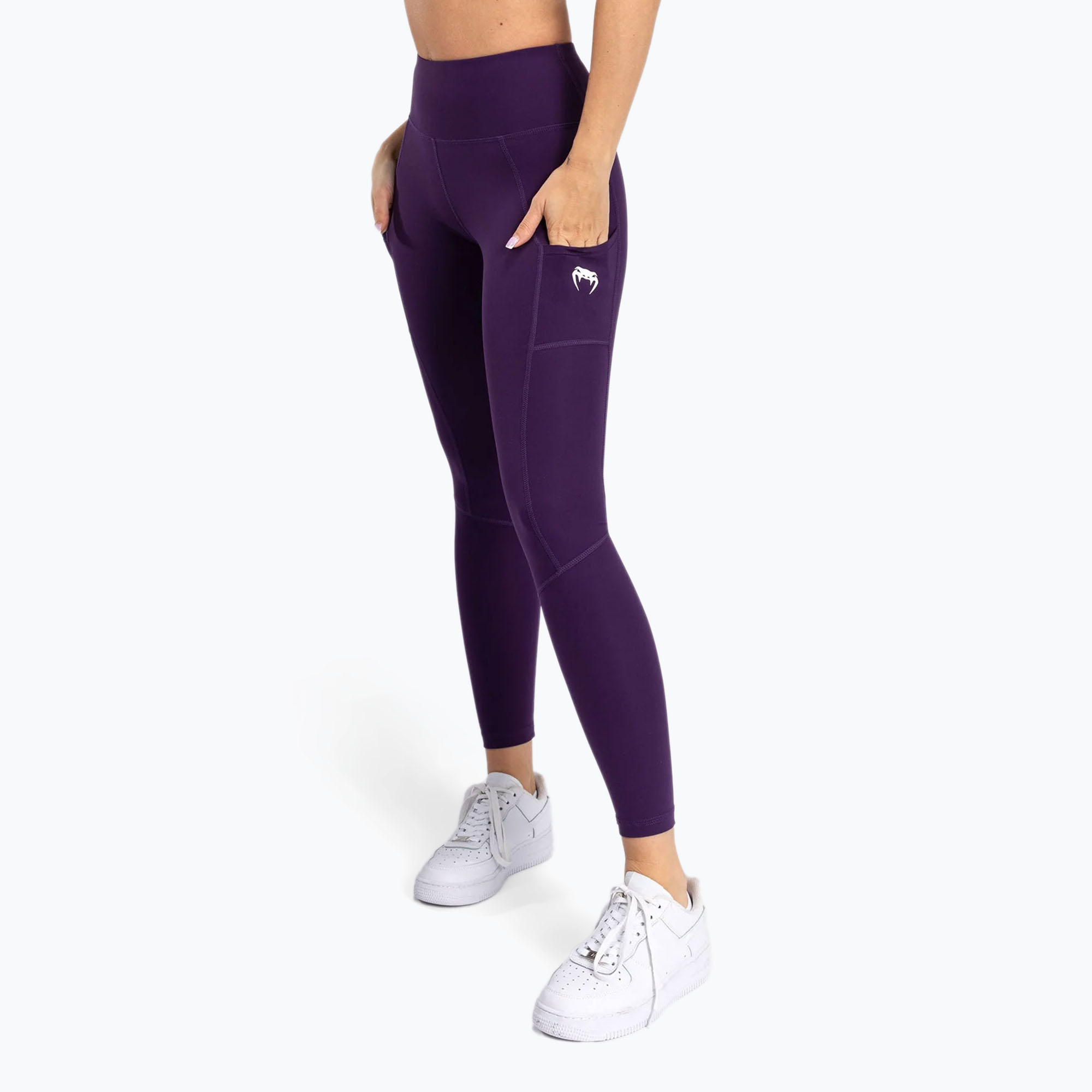 Leggings da allenamento Venum Essential Performance viola scuro da donna (XS) (Essential Performance 04656-049)