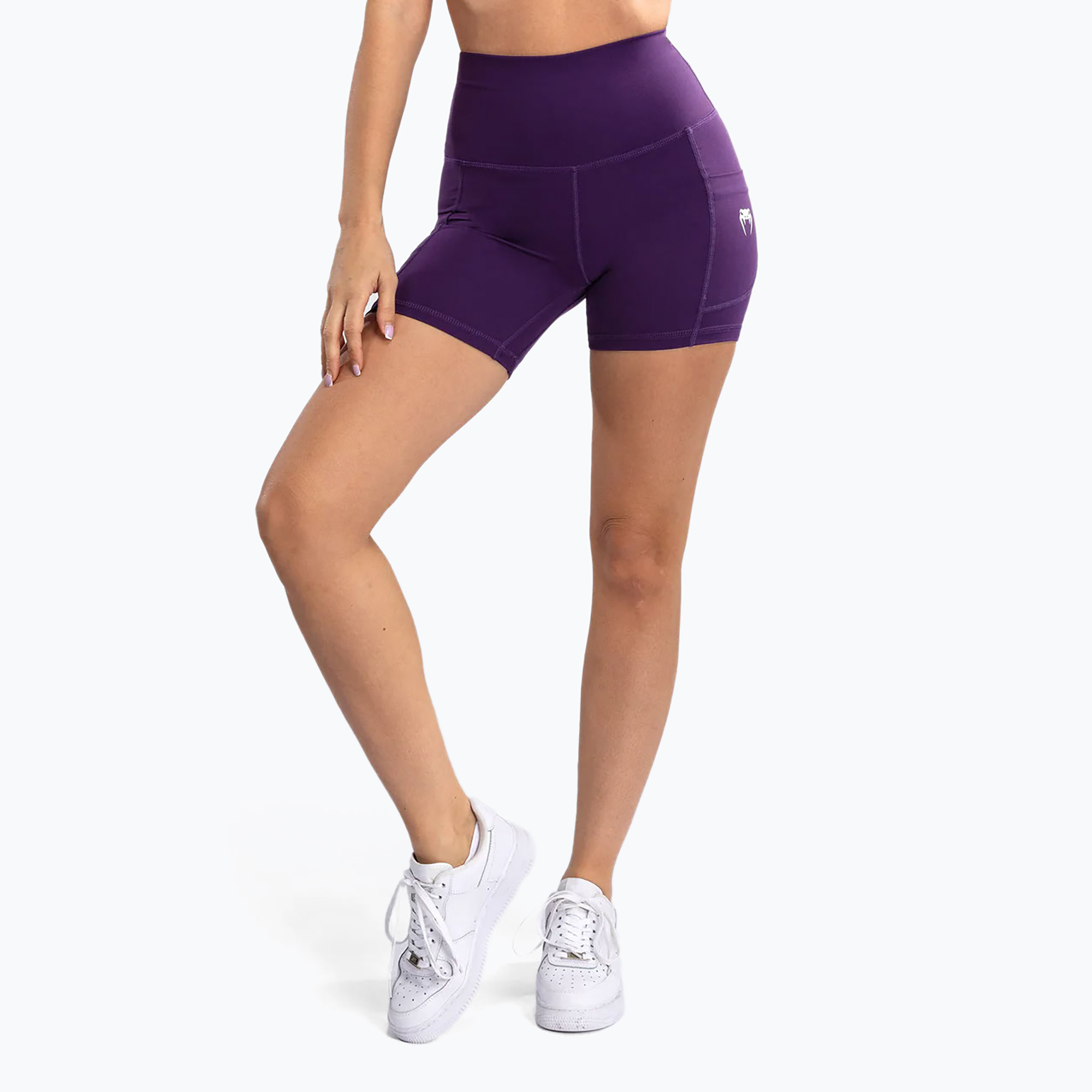 Pantaloncini da ciclismo Venum Essential Donna viola intenso (M) (Essential Women'S Bike Shorts VENUM-04663-049)