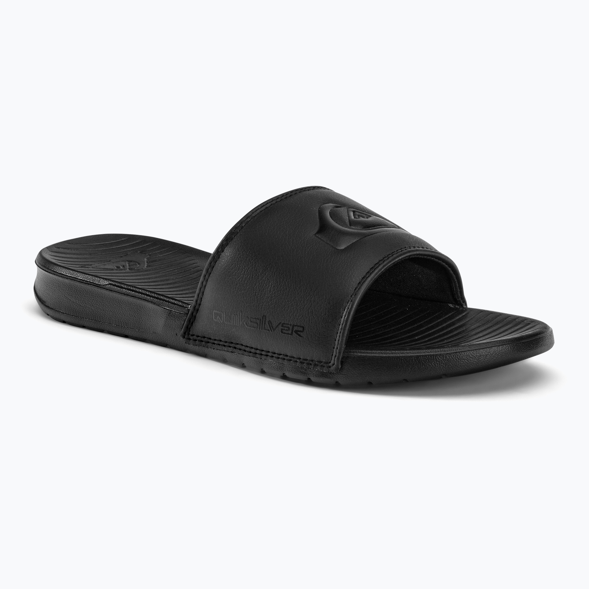Quiksilver uomo Bright Coast Slide infradito nero solido