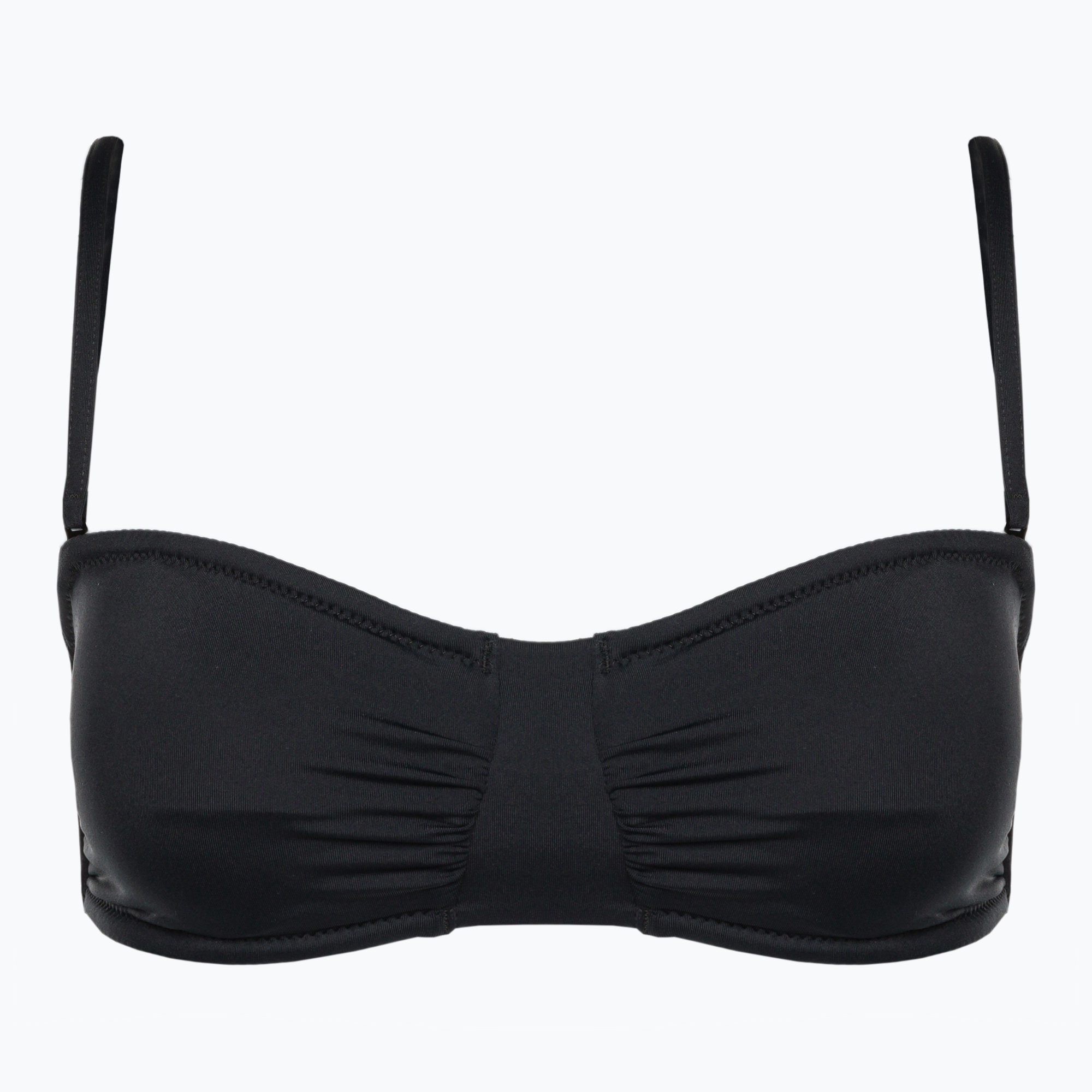 ROXY Beach Classics Top da bagno a fascia antracite