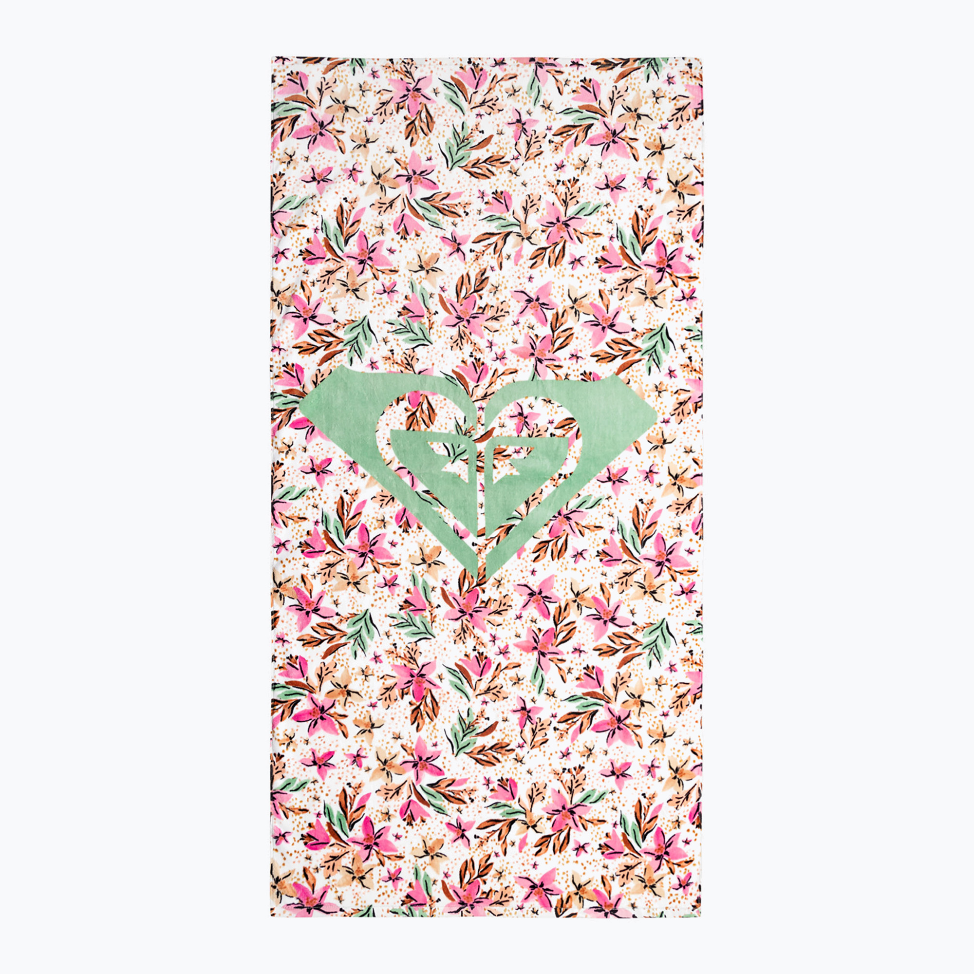 ROXY Glimmer Of Hope - Asciugamano da bagno tropicale bianco e felice (160 x 80 cm) (Glimmer Of Hope ERJAA04266)