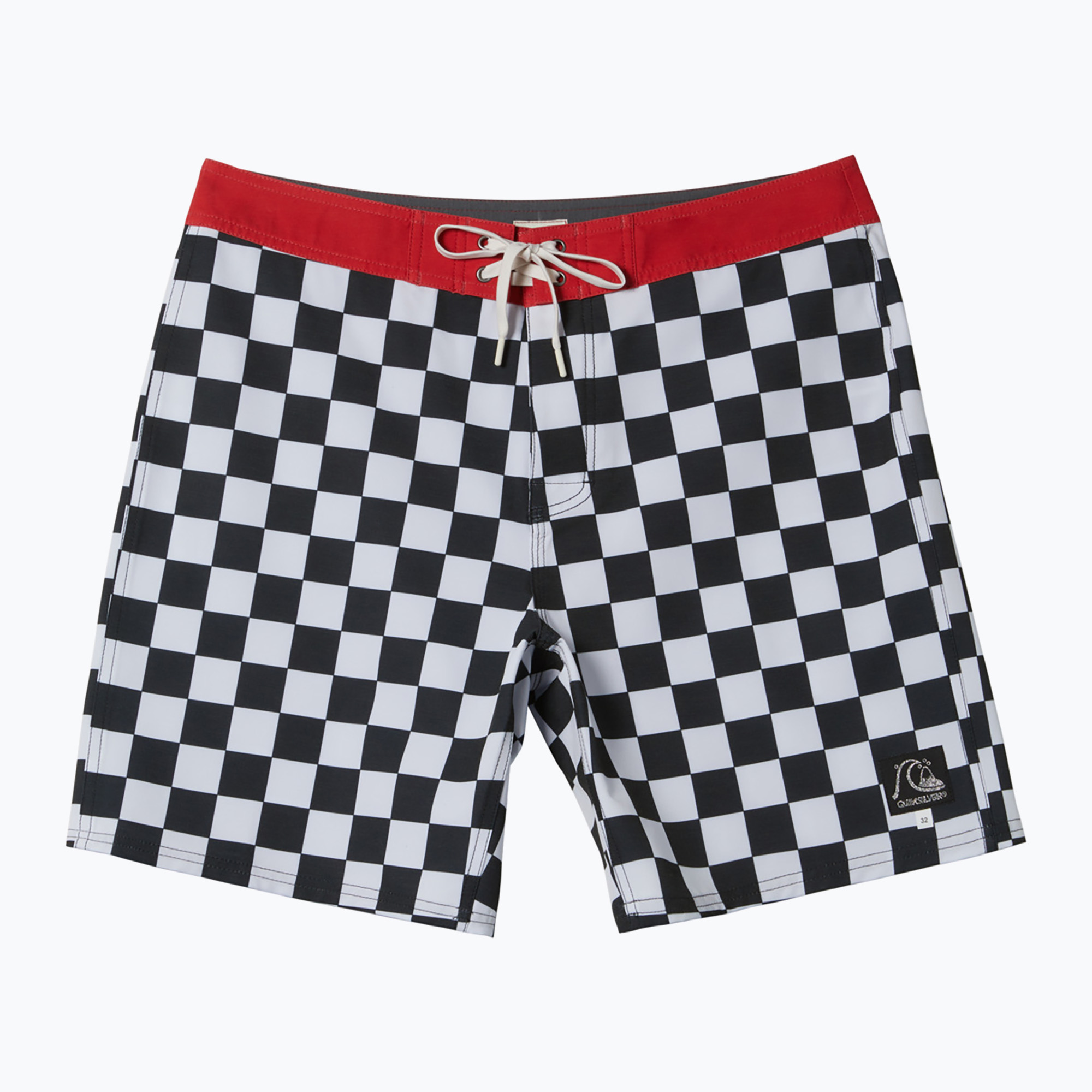 Pantaloncini da bagno Quiksilver Original Straight Leg 18 da uomo, nero