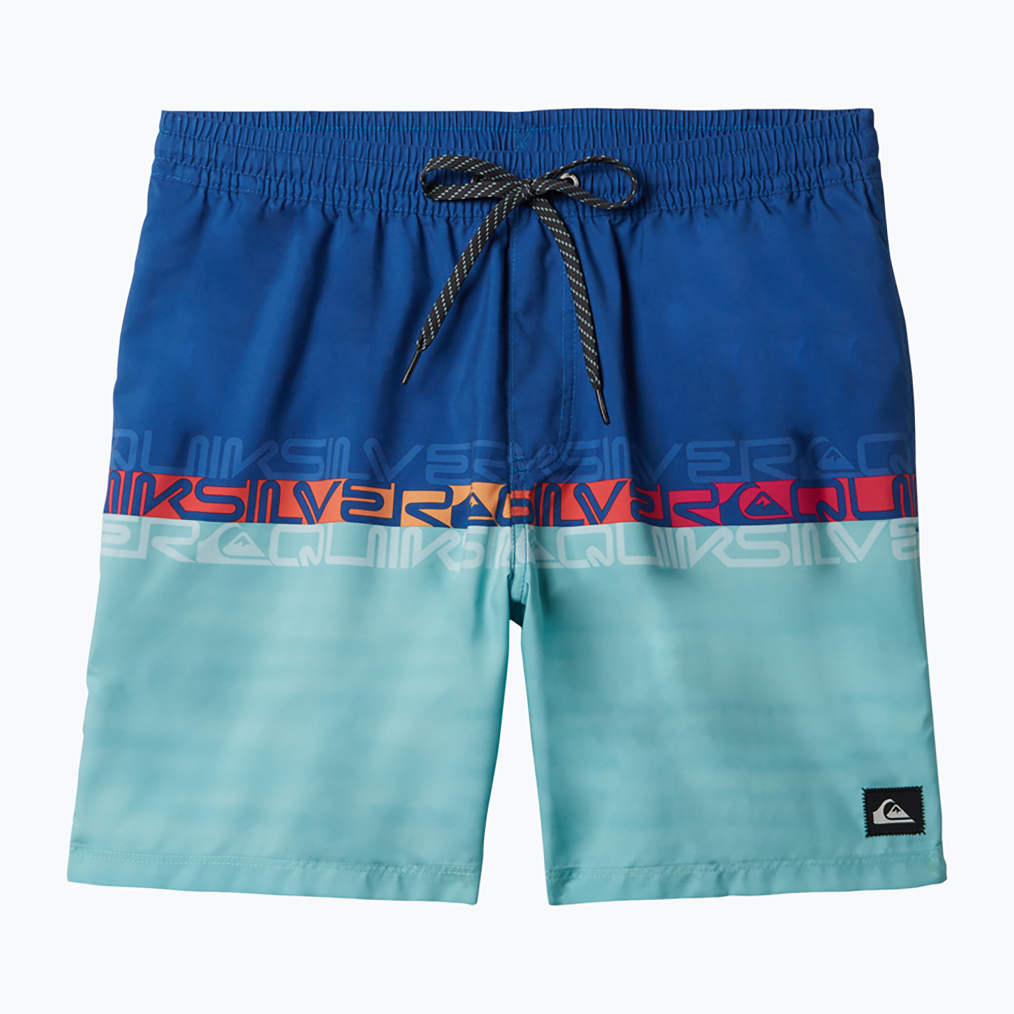 Pantaloncini da bagno Quiksilver Everyday Wordblock Volley 17 monaco blue da uomo