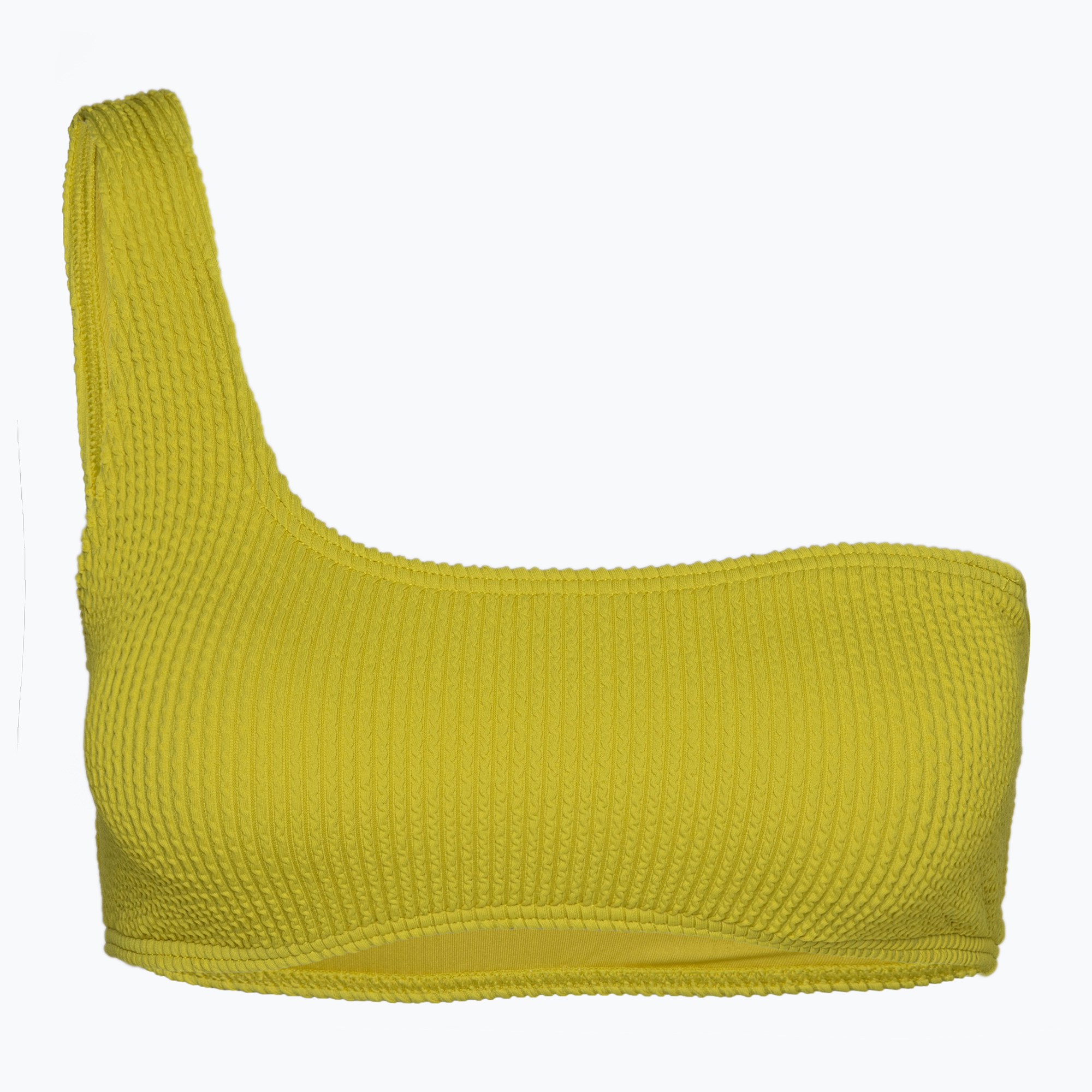 Top del costume da bagno Billabong Summer High Lilly One Shoulder tart lime (XS) (Summer High Lilly One Shoulder ABJX300908)