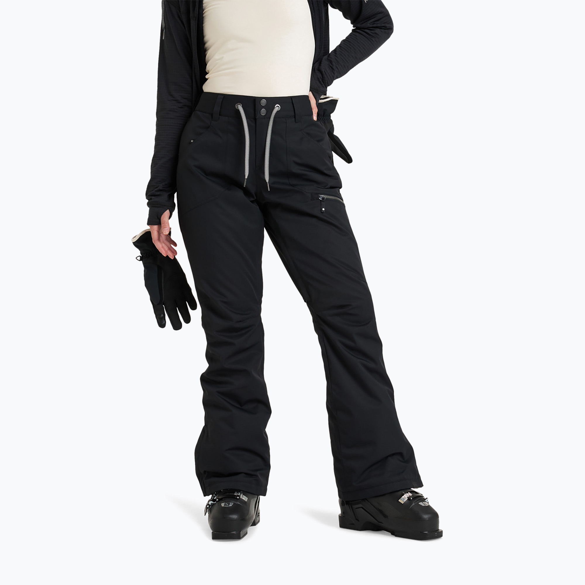 Pantaloni da snowboard donna ROXY Nadia nero vero (M) (Nadia ERJTP03271-KVJ0)