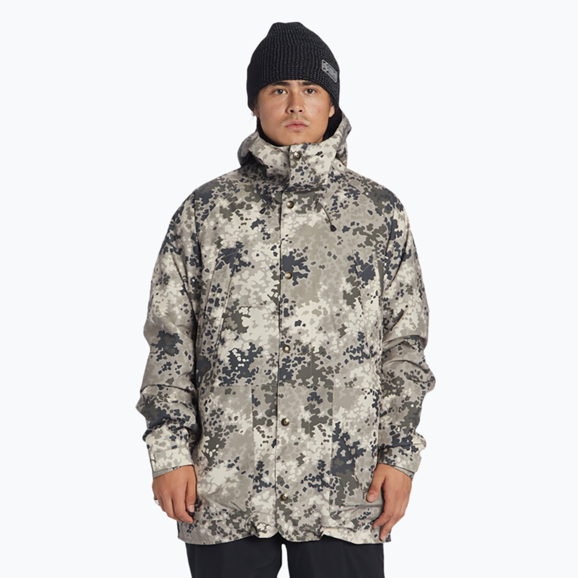 Giacca da snowboard DC Tundra fractal da uomo (L) (Tundra ADYTJ03076-XGKR)