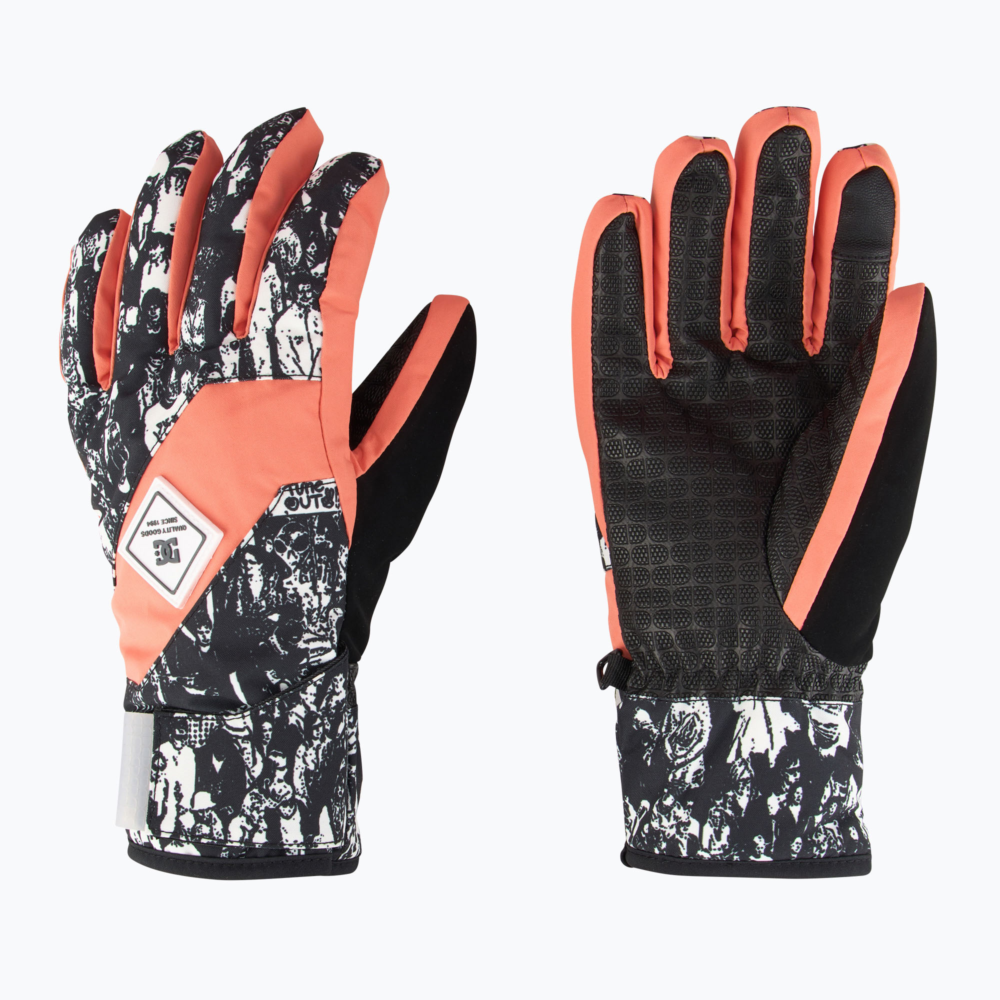 Guanti da snowboard da donna DC Franchise chair one blanc de blanc (L) (Franchise ADJHN03015-XKWW)