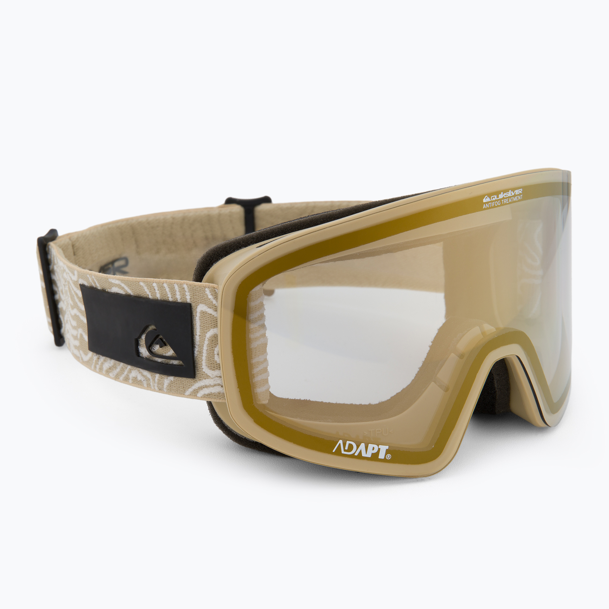 Occhiali da snowboard Quiksilver QSRC Adapt twill/adapt gold ml da uomo (QSRC Adapt EQYTG03201-YFN8)