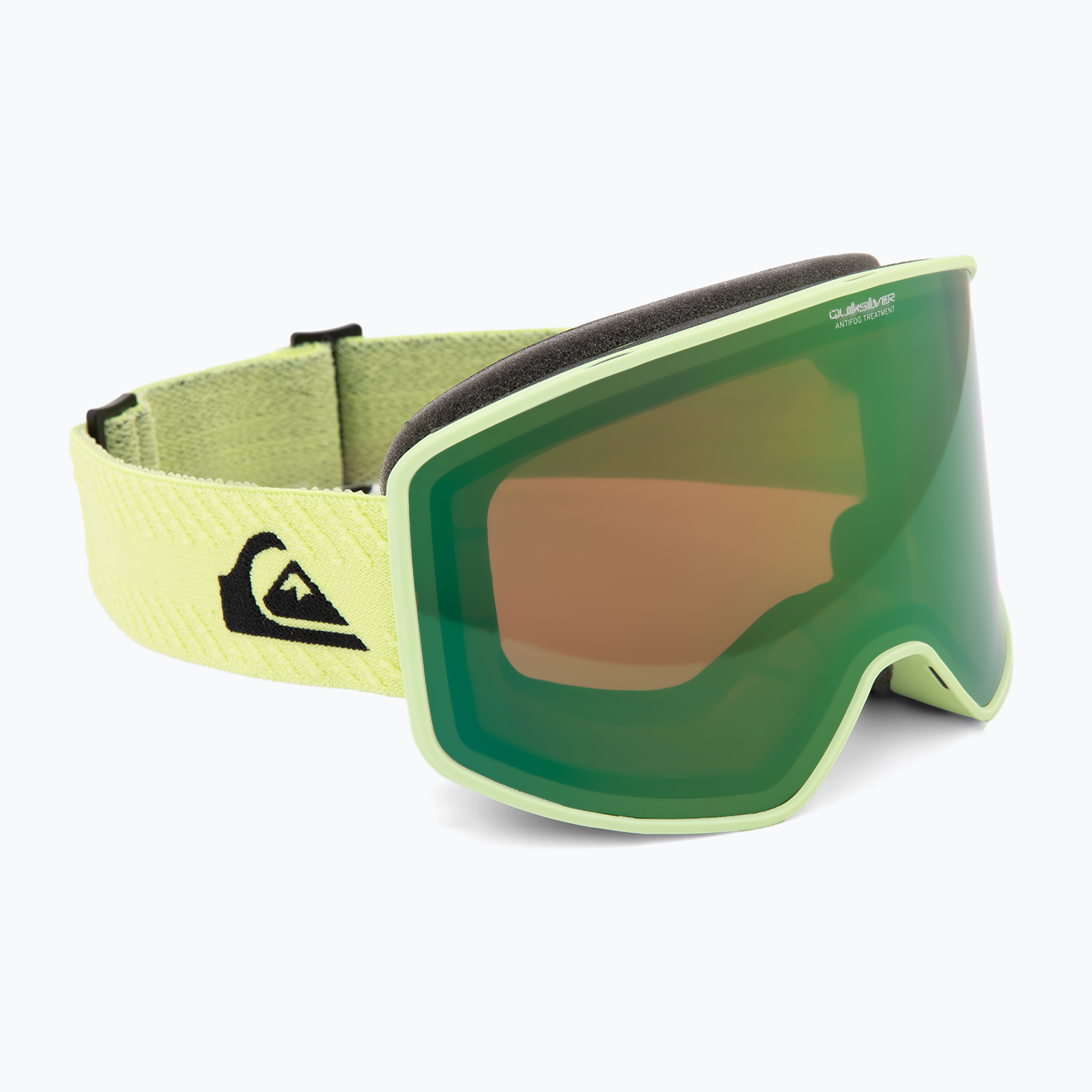 Quiksilver Storm nero sedano/verde ml occhiali da snowboard (Storm EQYTG03143-KYHE)