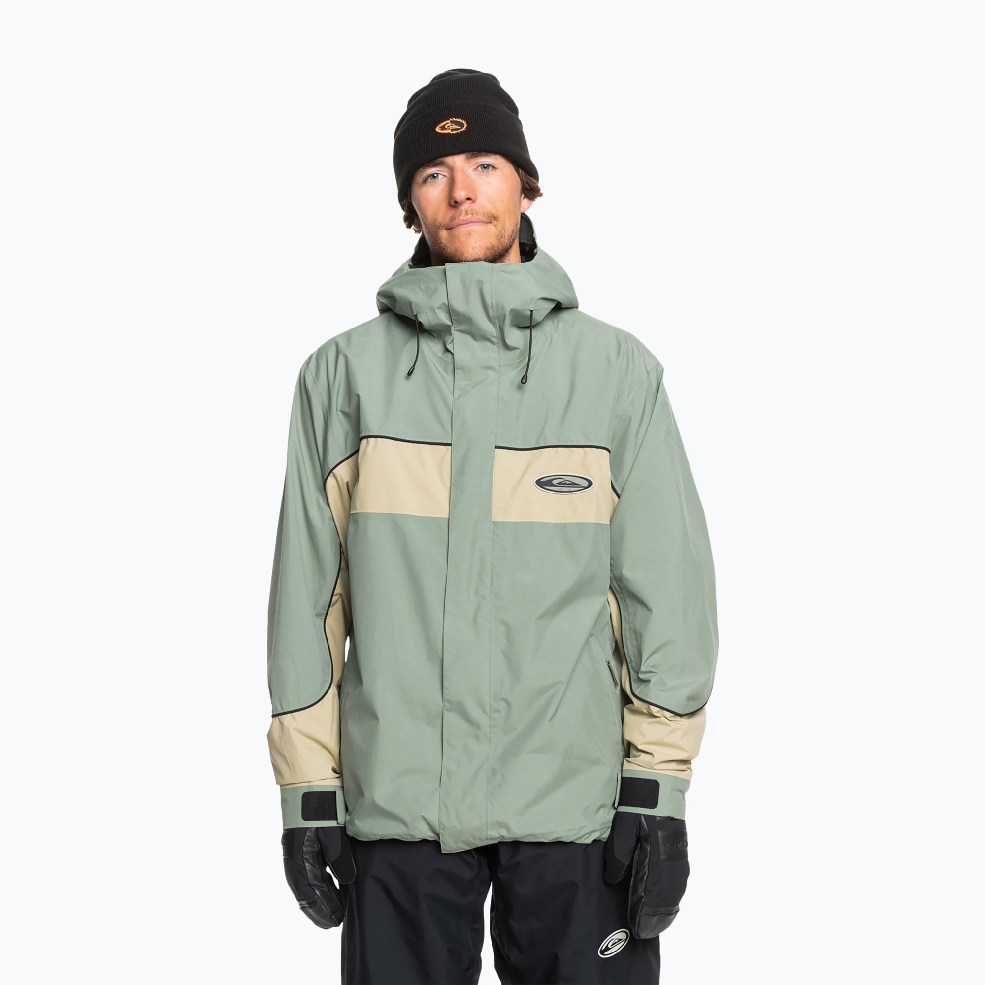 Giacca da snowboard Quiksilver High Altitude Gore-Tex sea spray da uomo