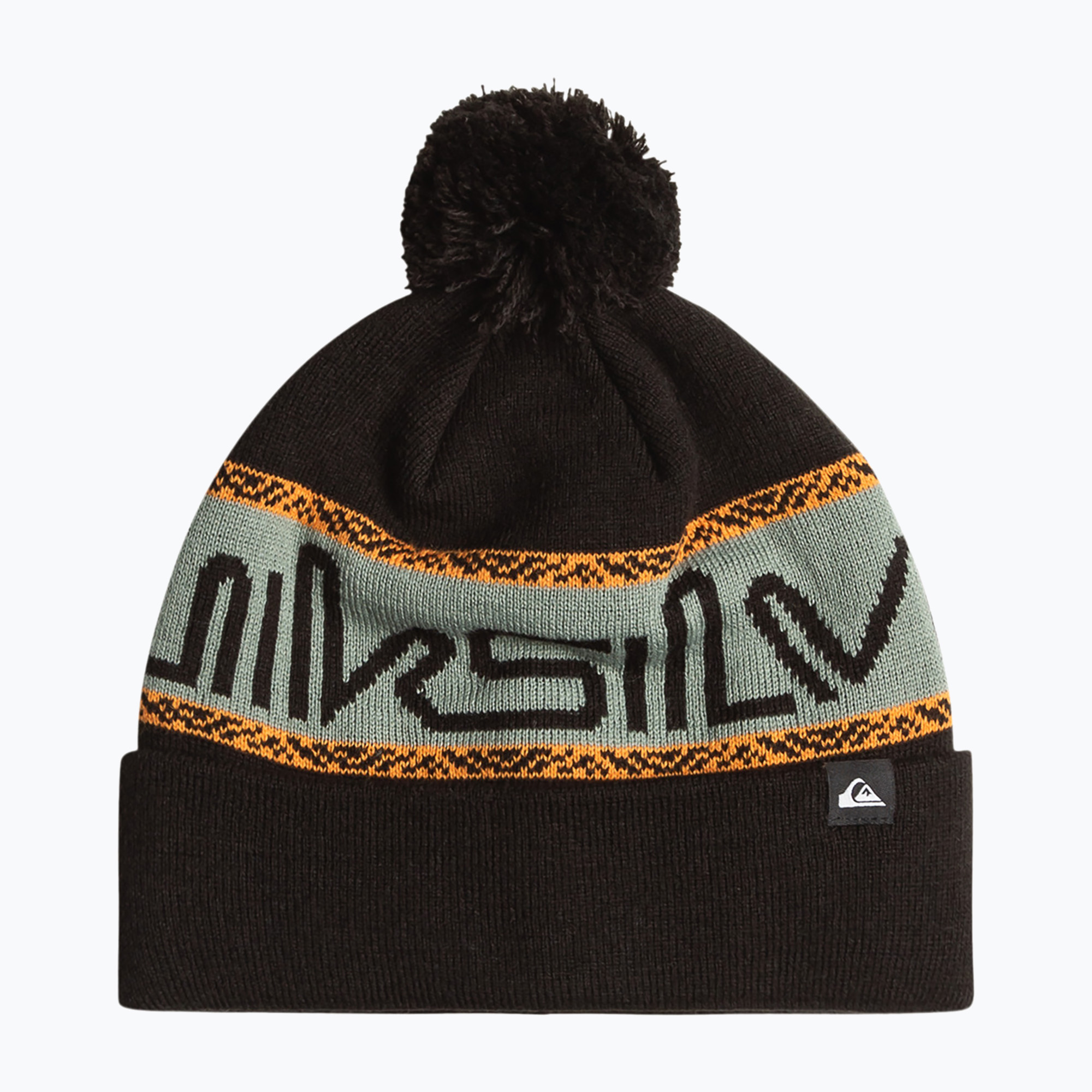 Berretto invernale Quiksilver Summit da uomo nero vero (Summit EQYHA03385-KVJ0)