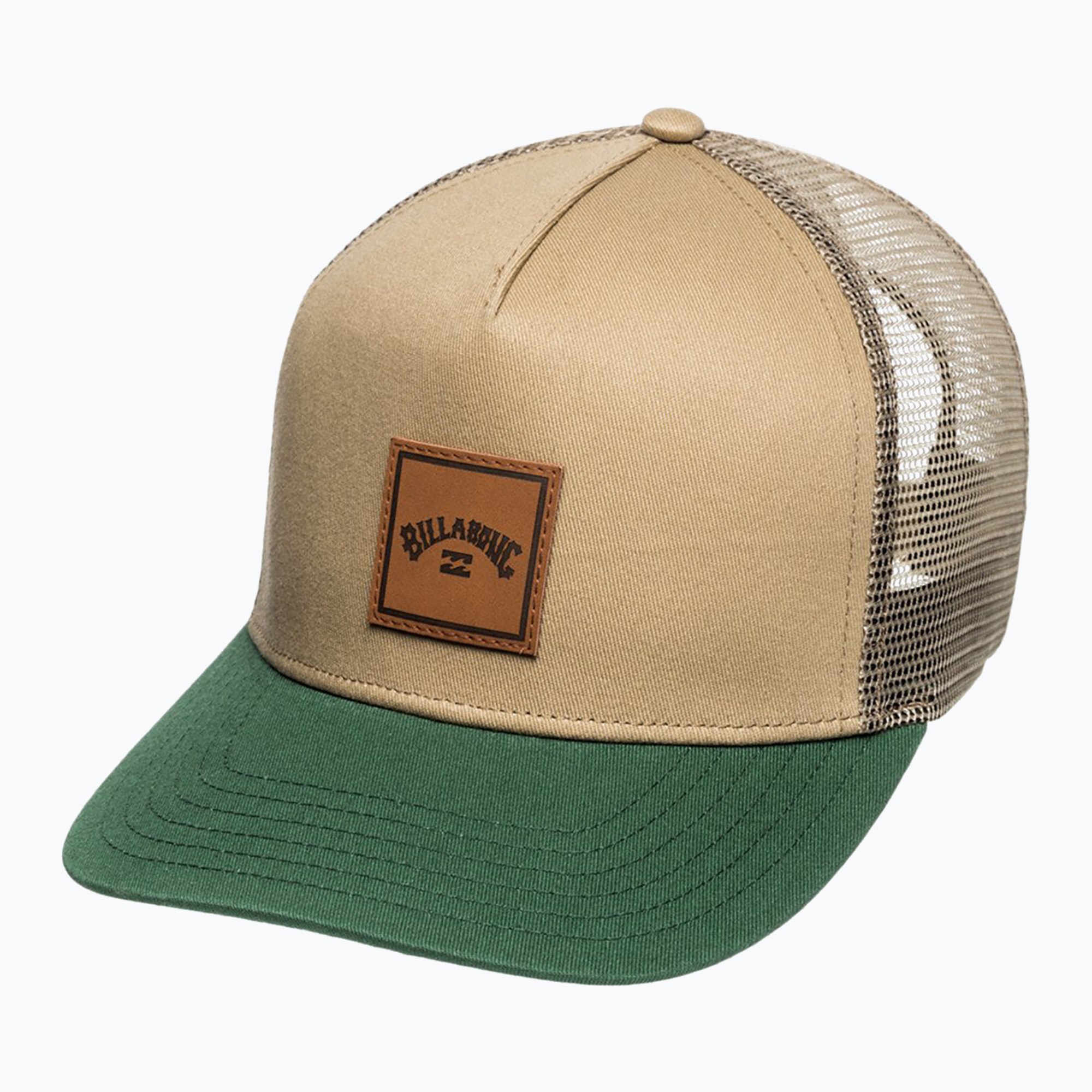 Berretto da baseball Billabong Stacked Trucker nero/tan da uomo (Stacked Trucker EBYHA00138-KHA)