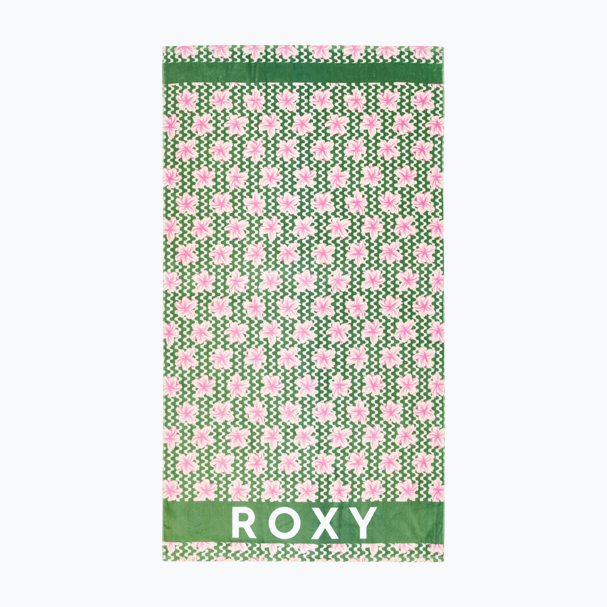 ROXY Acqua fredda Asciugamano da spiaggia stampato basilico festa onde yw (160 x 90 cm) (Cold Water Printed ERJAA04360-GHZ5)