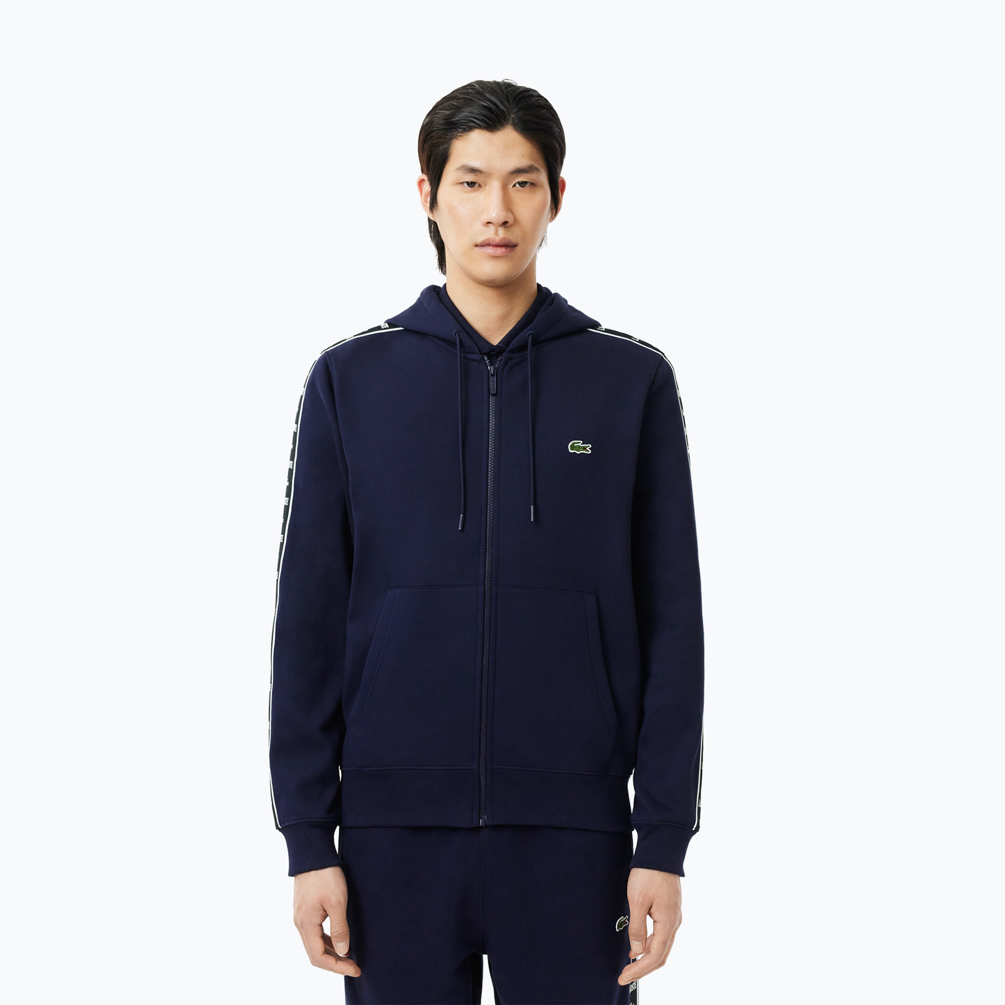 Felpa Lacoste SH7457 blu scuro da uomo (XL) (SH7457)