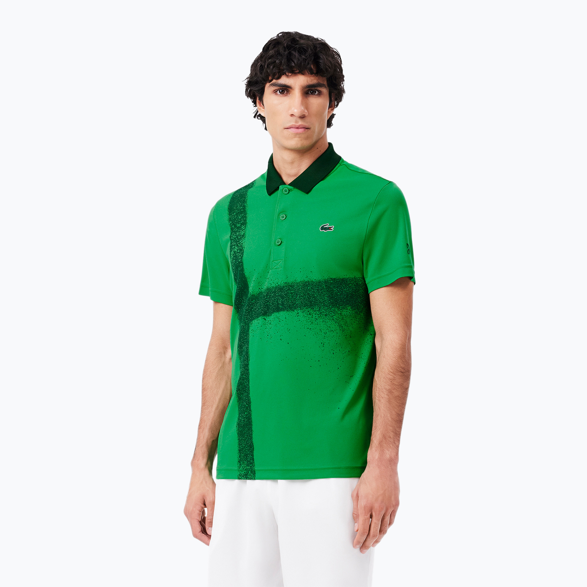 Polo Lacoste Tennis Uomo DH8971 calathea (S) (Polo DH8971)