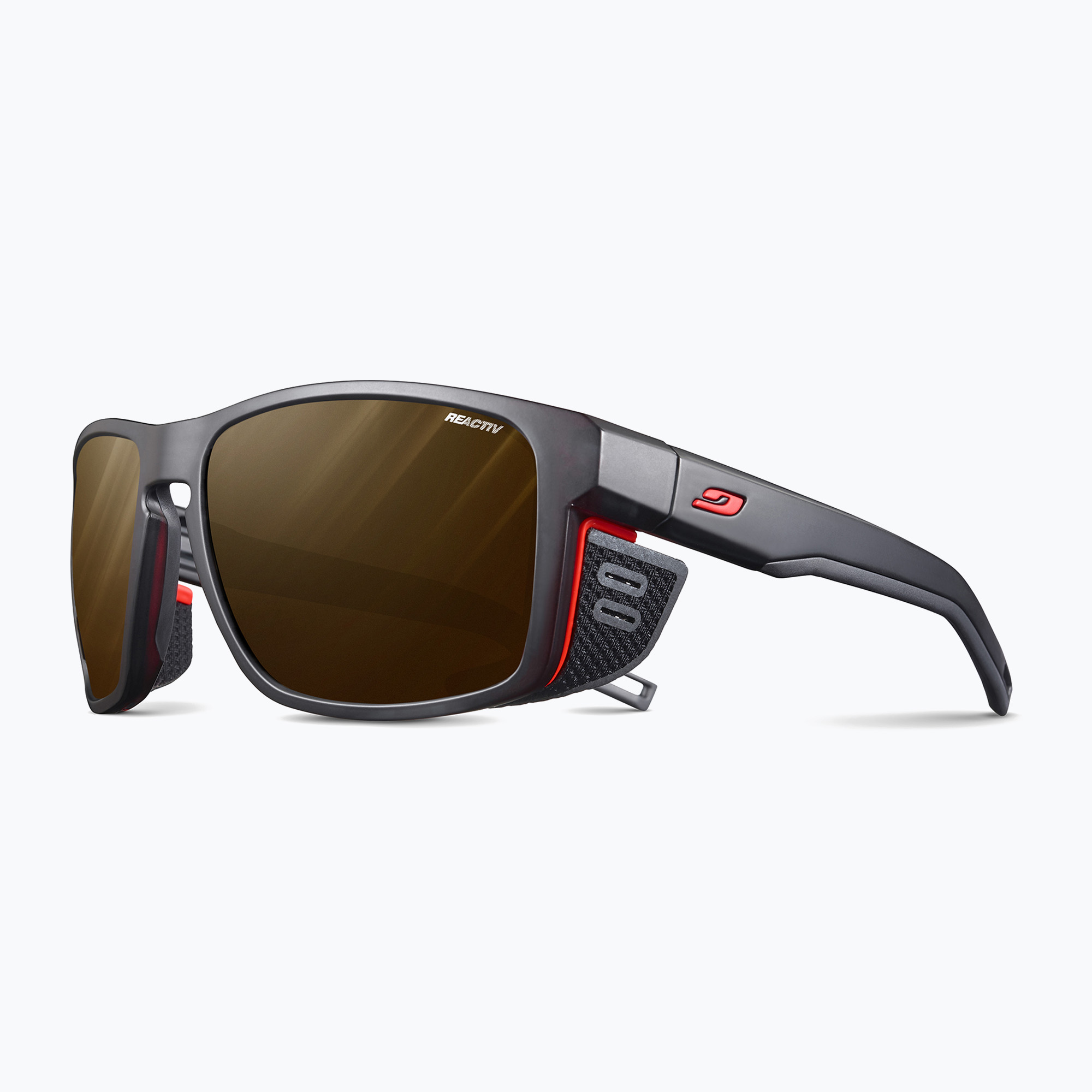 Occhiali da sole Julbo Shield M Reactiv Hm 2-4 nero/arancio (M) (Shield M Reactiv Hm J5445014)