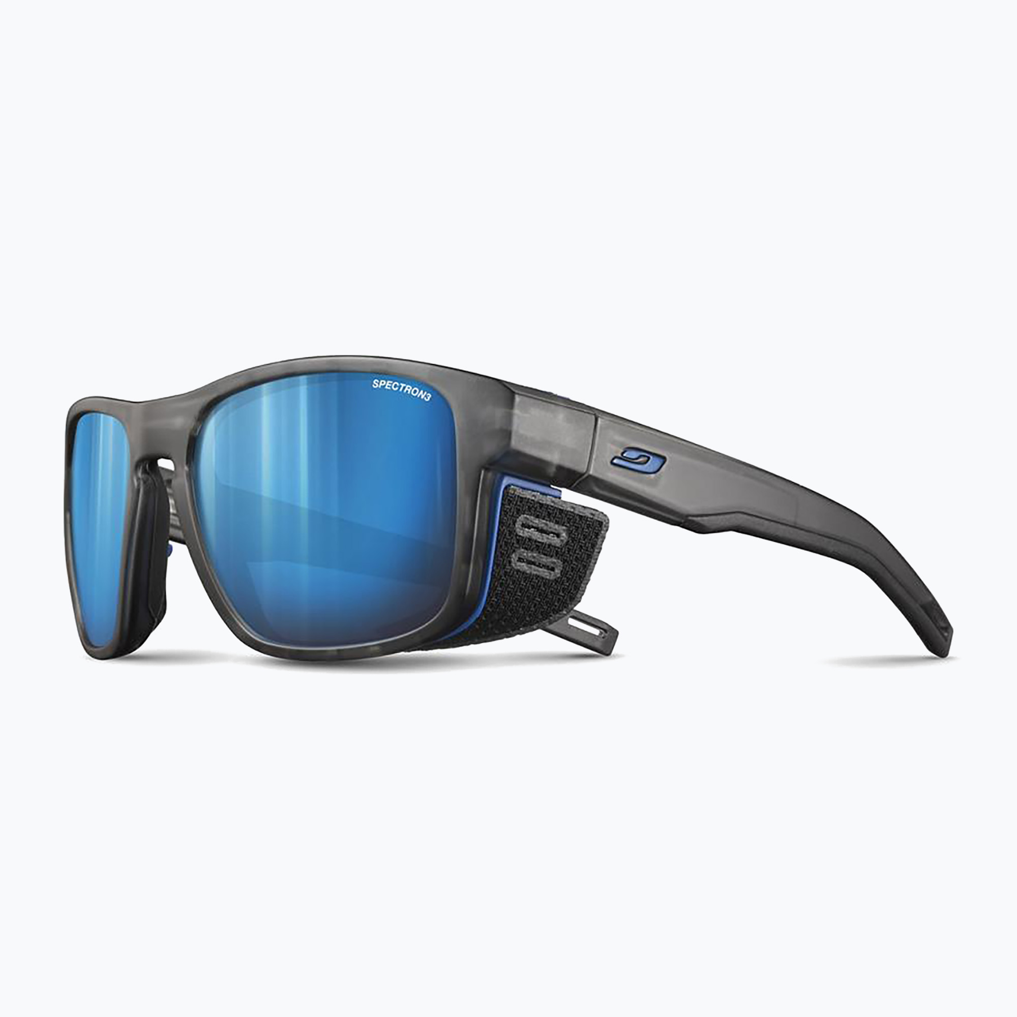 Occhiali da sole Julbo Shield M Spectron grigio/blu (Shield M Spectron J5441120)
