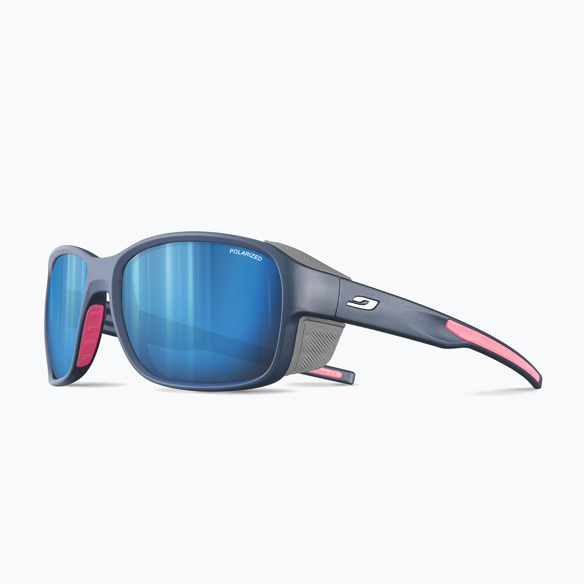 Occhiali da sole Julbo Monterosa 2 Polarized 3Cf blu scuro/rosa/bianco (Monterosa 2 Polarized 3Cf J5429412)