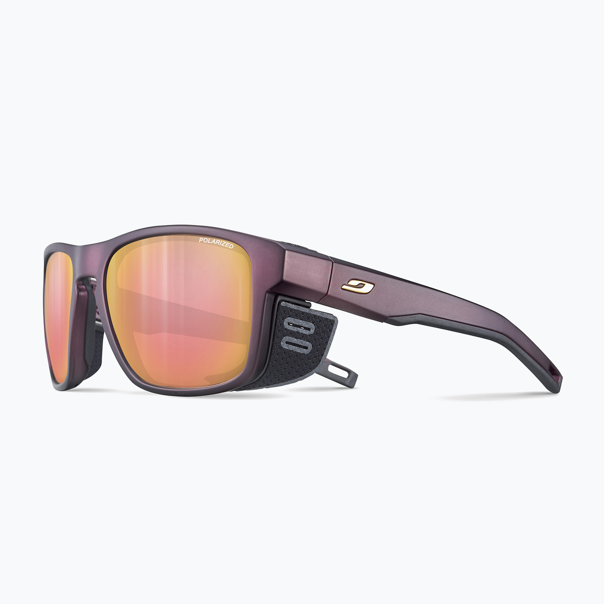 Occhiali da sole Julbo Shield M Polarized 3Cf bordeaux/oro
