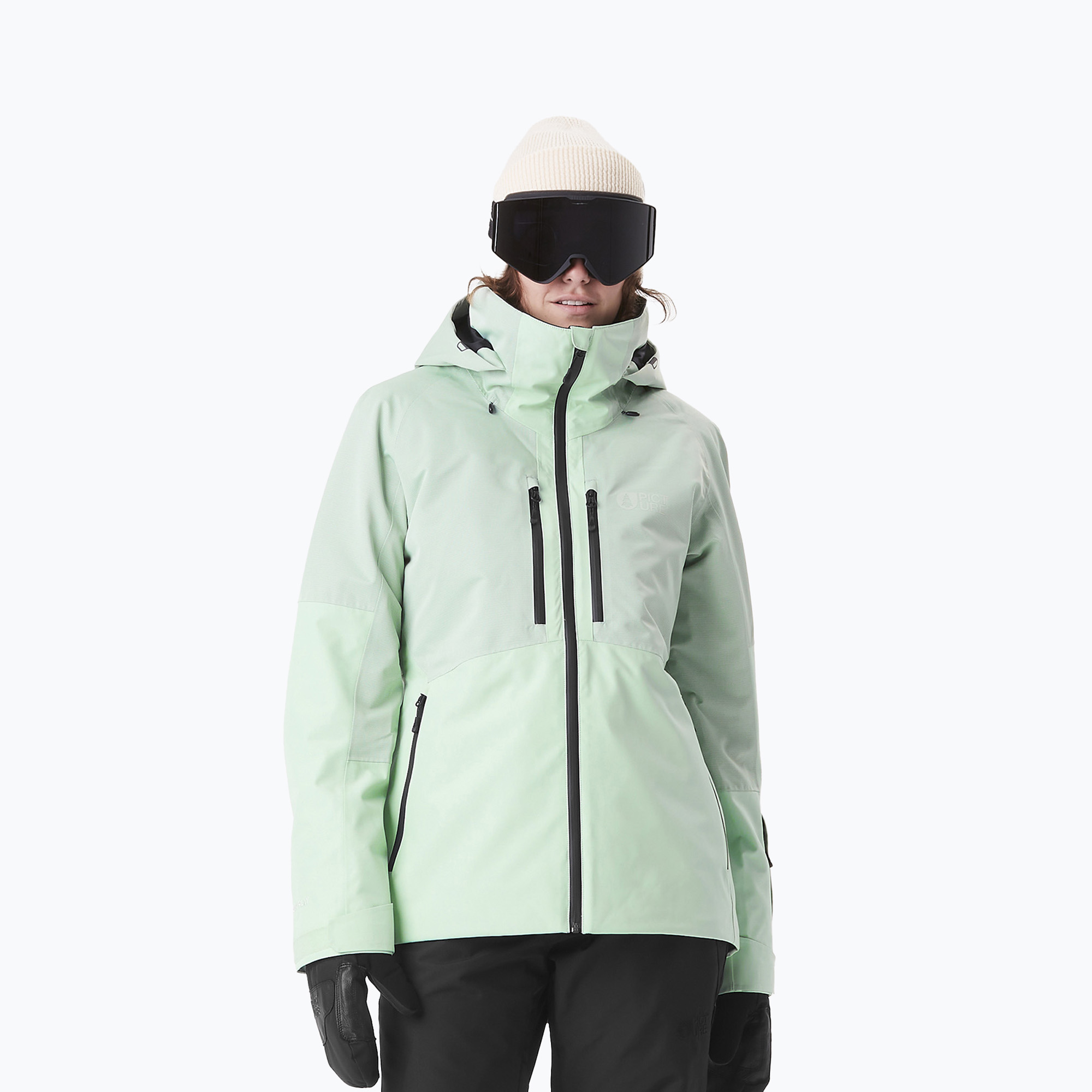 Giacca da sci da donna Picture Sygna verde limo (S) (Sygna WVT0364)