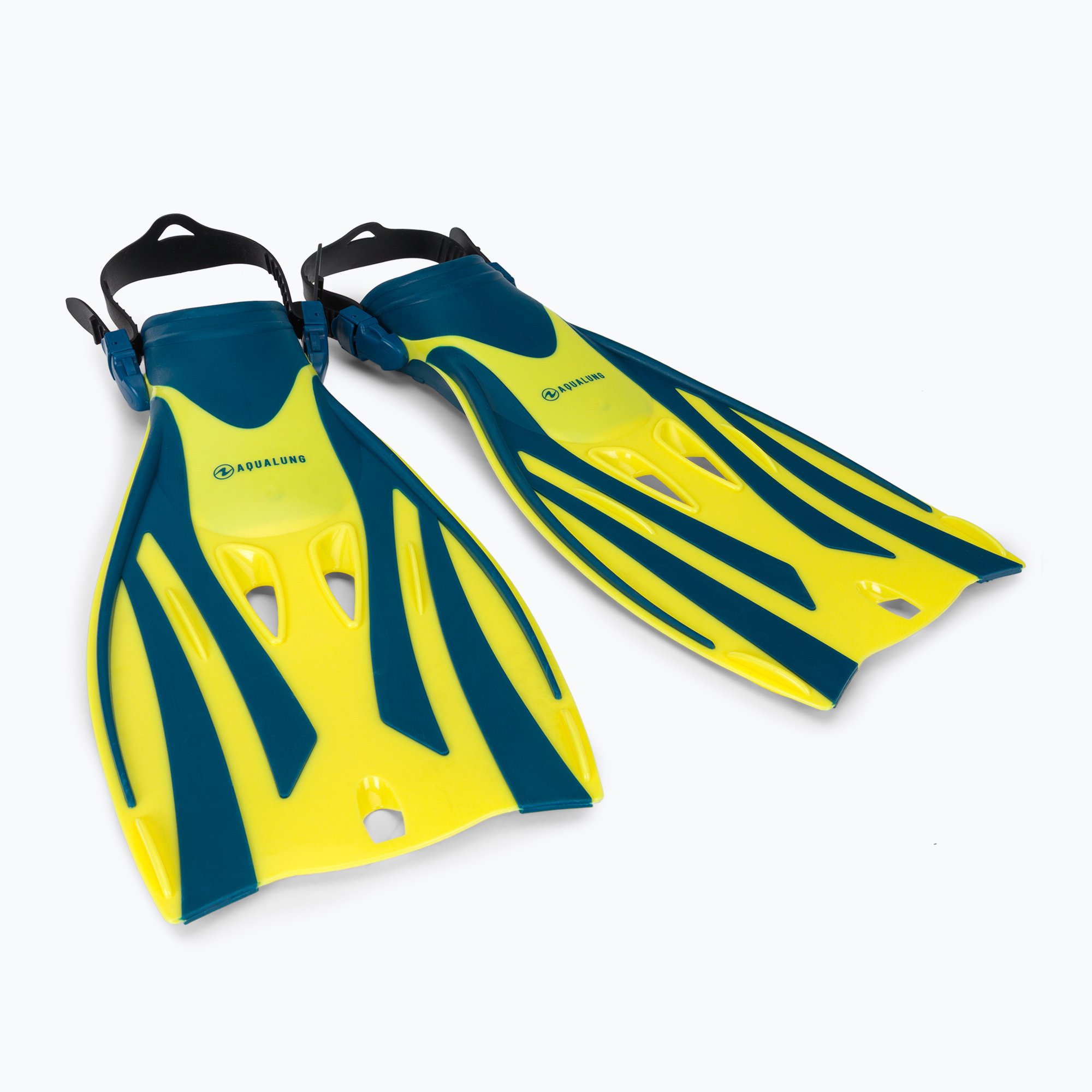 Pinne da snorkeling Aqualung Fizz yellow/pert (S-M) (Fizz FA3619807LXL)