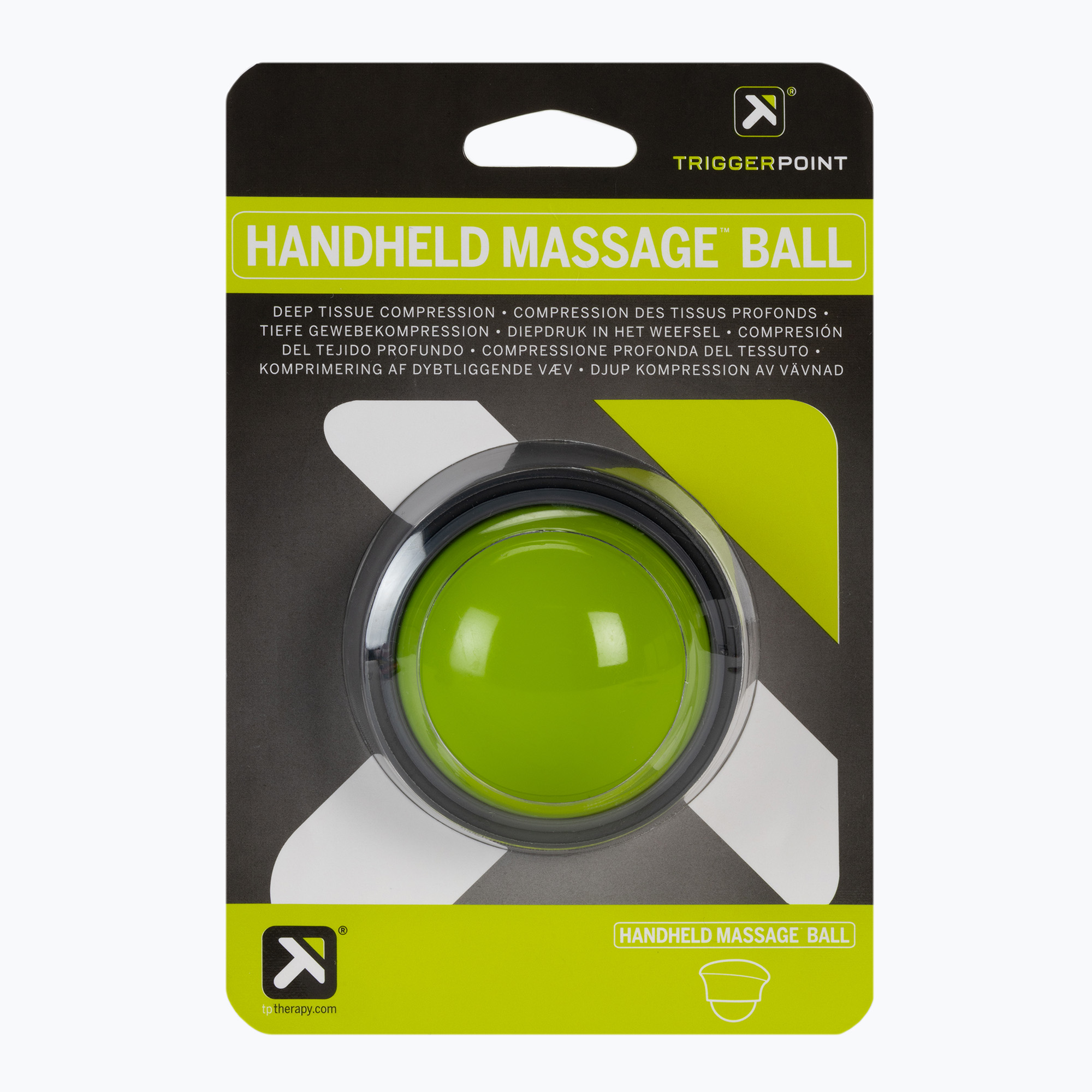 Palla da massaggio portatile TriggerPoint verde (Handheld Massage Ball 21278)