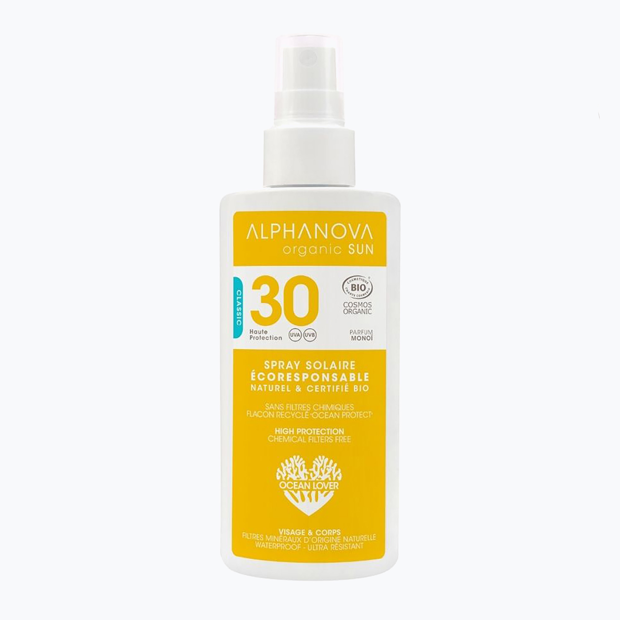 Spray solare Alphanova Sun Bio Filter 30 (125 g) (Sun Bio Filtr 30 ASL02742)