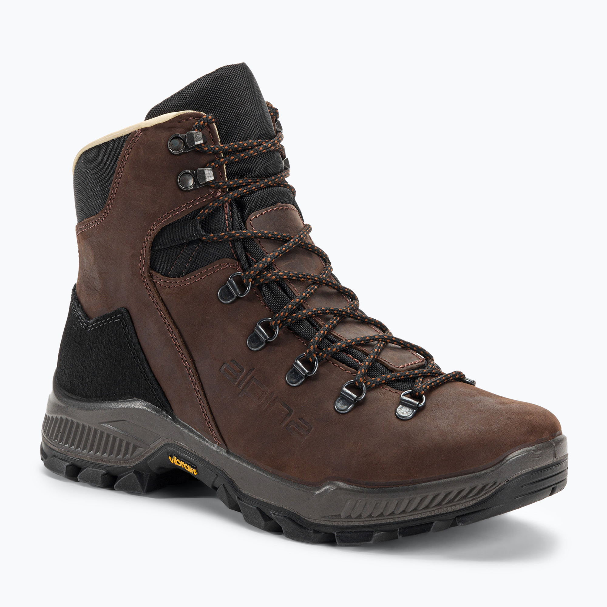 Scarponi da trekking Alpina Prima Mid da uomo marrone scuro (42.5 EU) (Prima Mid 695U-2)