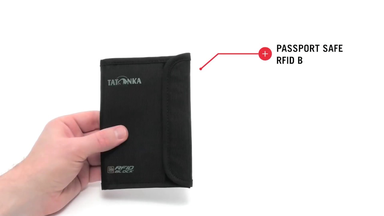 Tatonka Passport Safe RFID B portafoglio nero