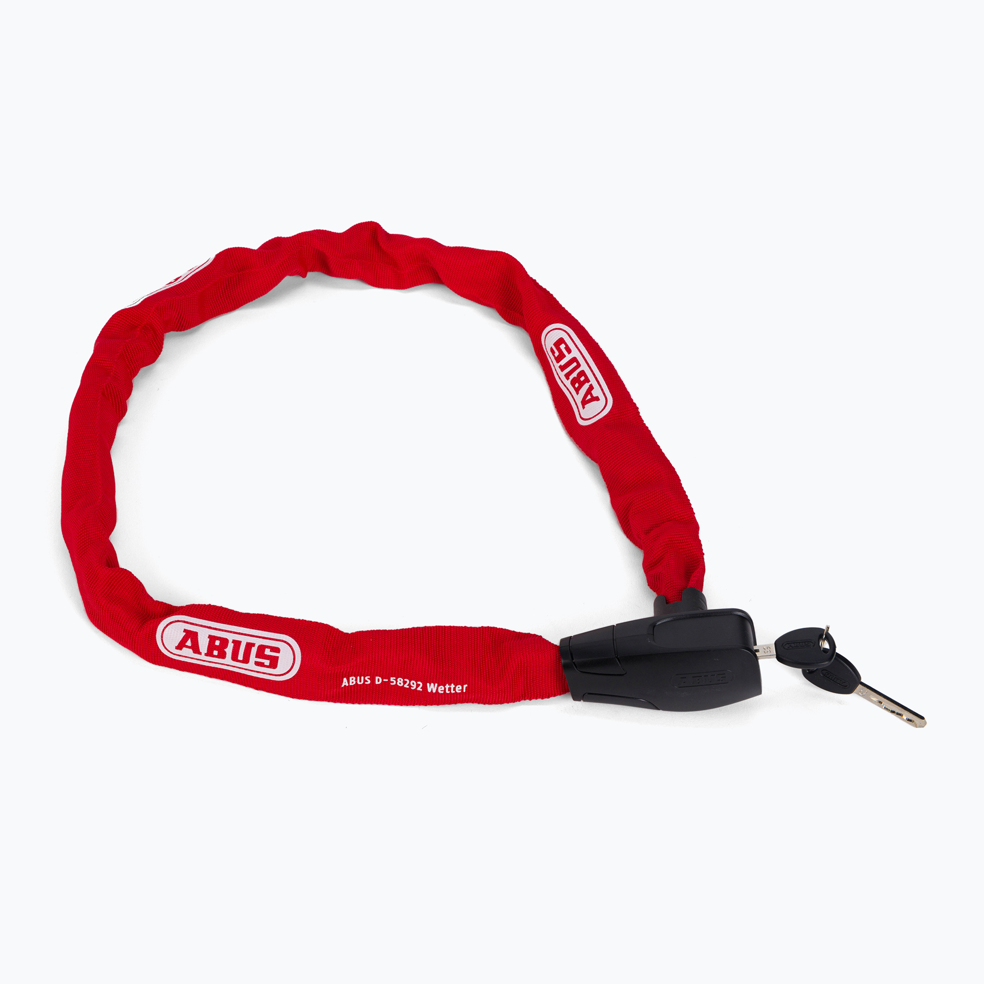 Lucchetto per bicicletta ABUS 6800/85 2.0 CityChain rosso (0.6 x 85 cm) (CityChain 6800/85 2.0 85484)