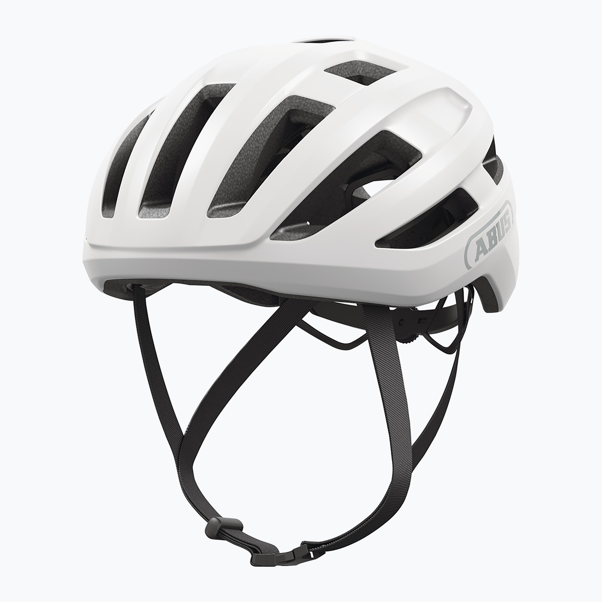ABUS PowerDome casco da bicicletta in pile bianco (57-61 cm (L)) (PowerDome 98244)