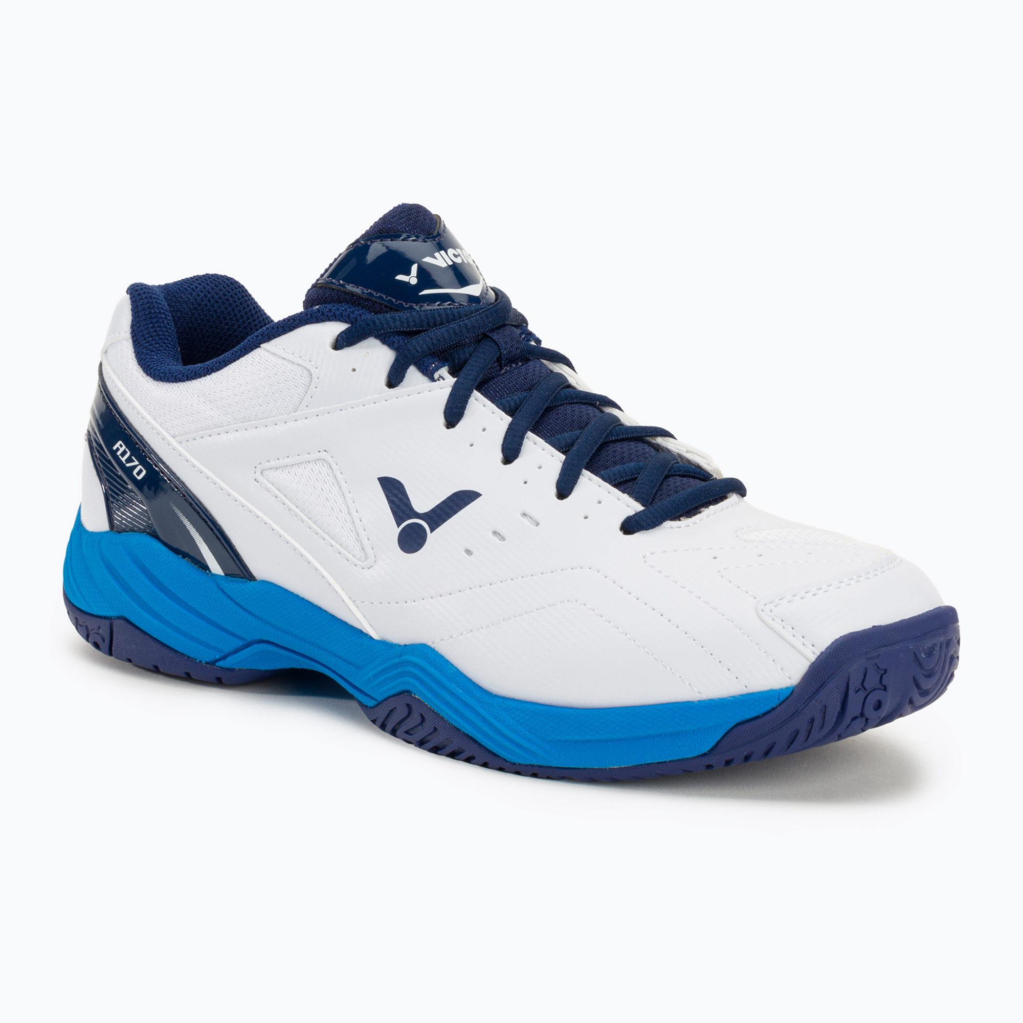 Scarpa da badminton VICTOR A170 A bianco/navy (44.5 EU) (A170 A 202121)