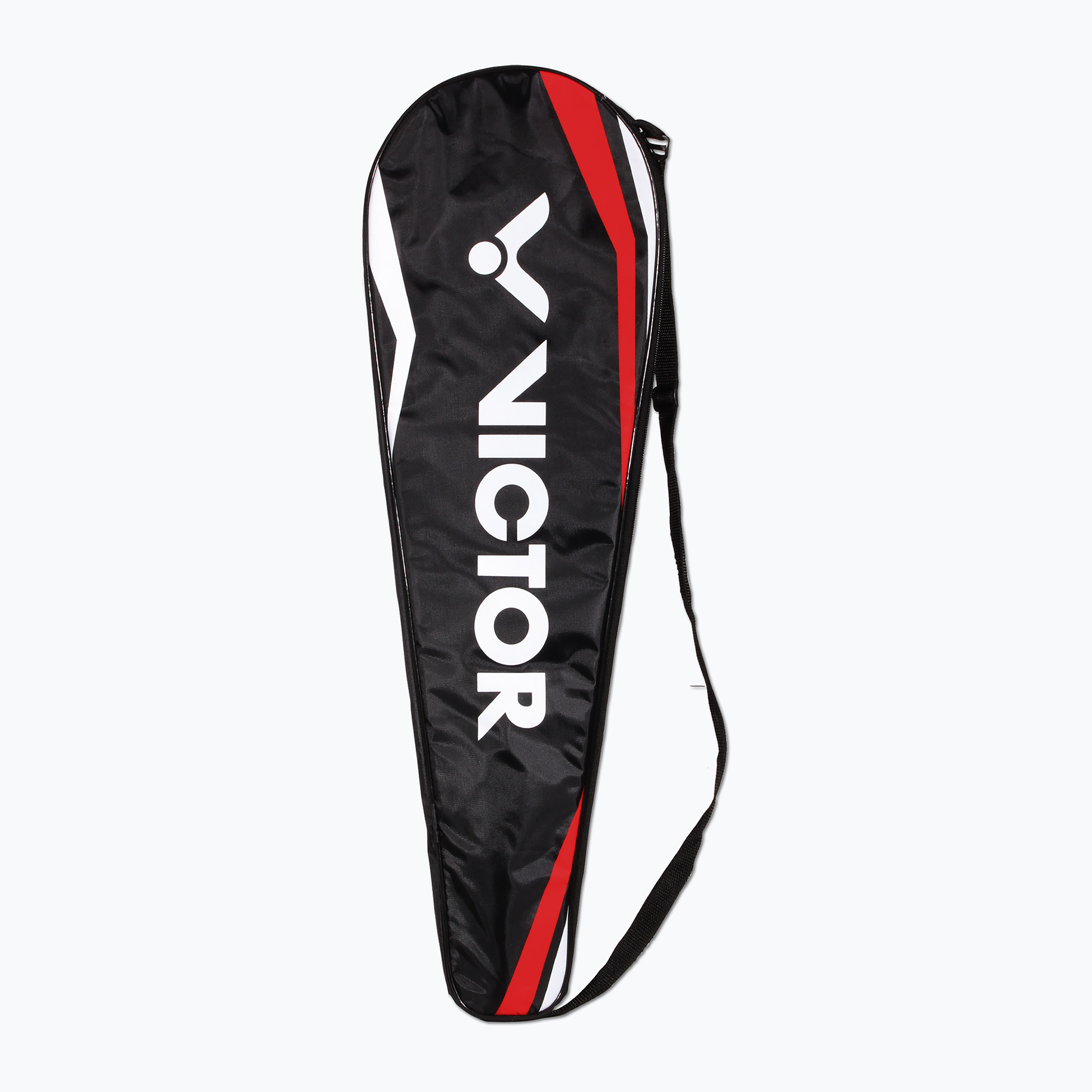 Victor Basic nero/bianco/rosso: copertura per racchetta (Basic 176200)