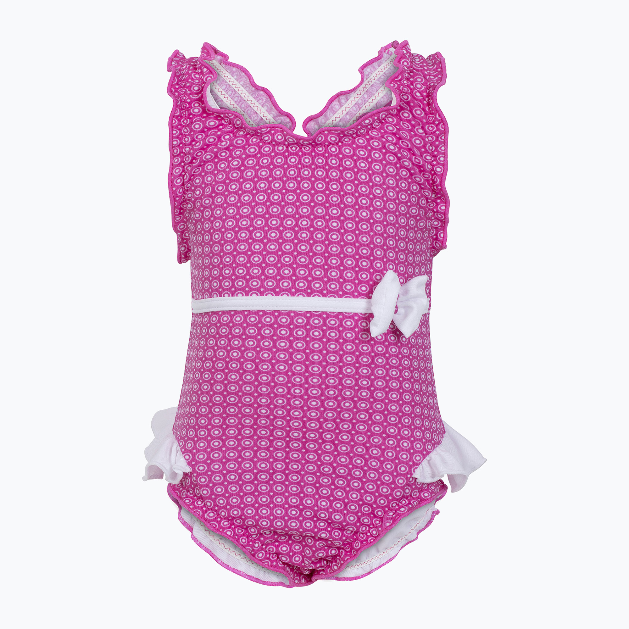 Fashy 1547 Babies Little Stars costume intero con pannolino rosa (86-92) (Babies Little Stars 1547/45)