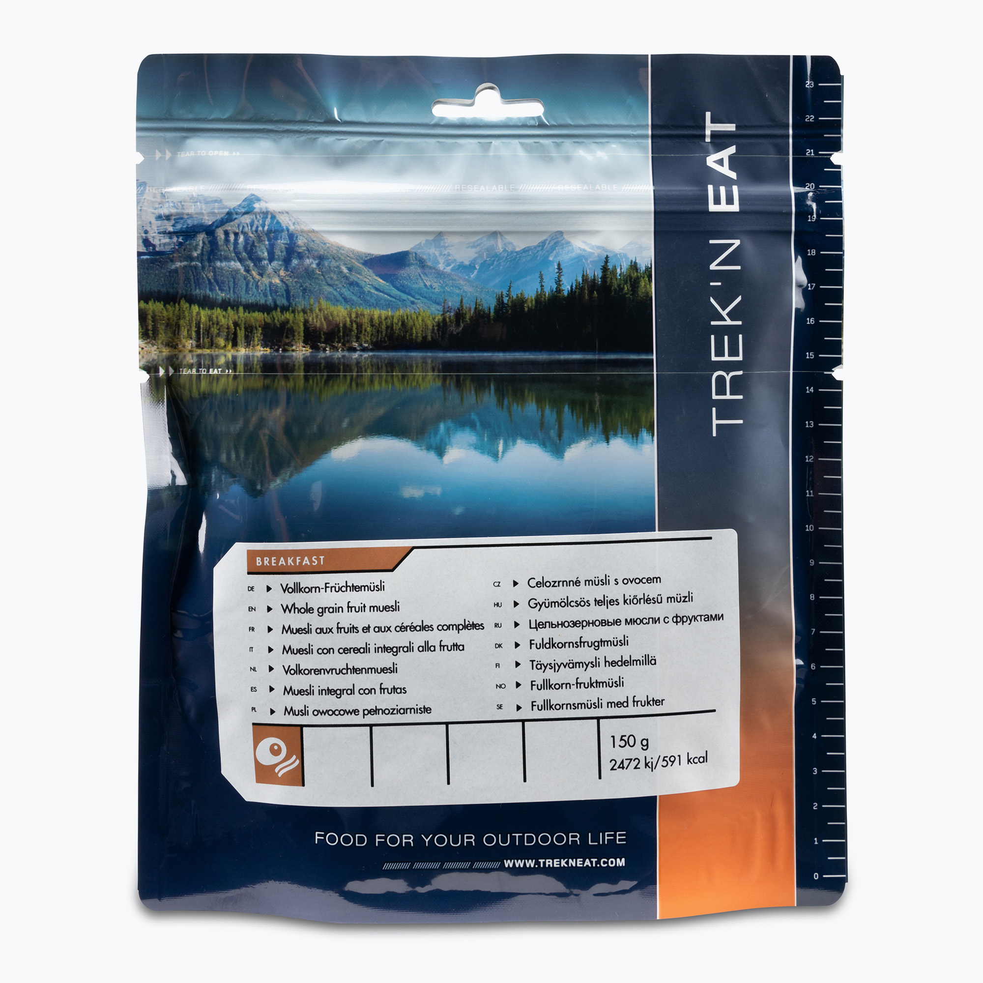 Cibo liofilizzato Trek'n Eat Muesli integrale con frutta 150 g