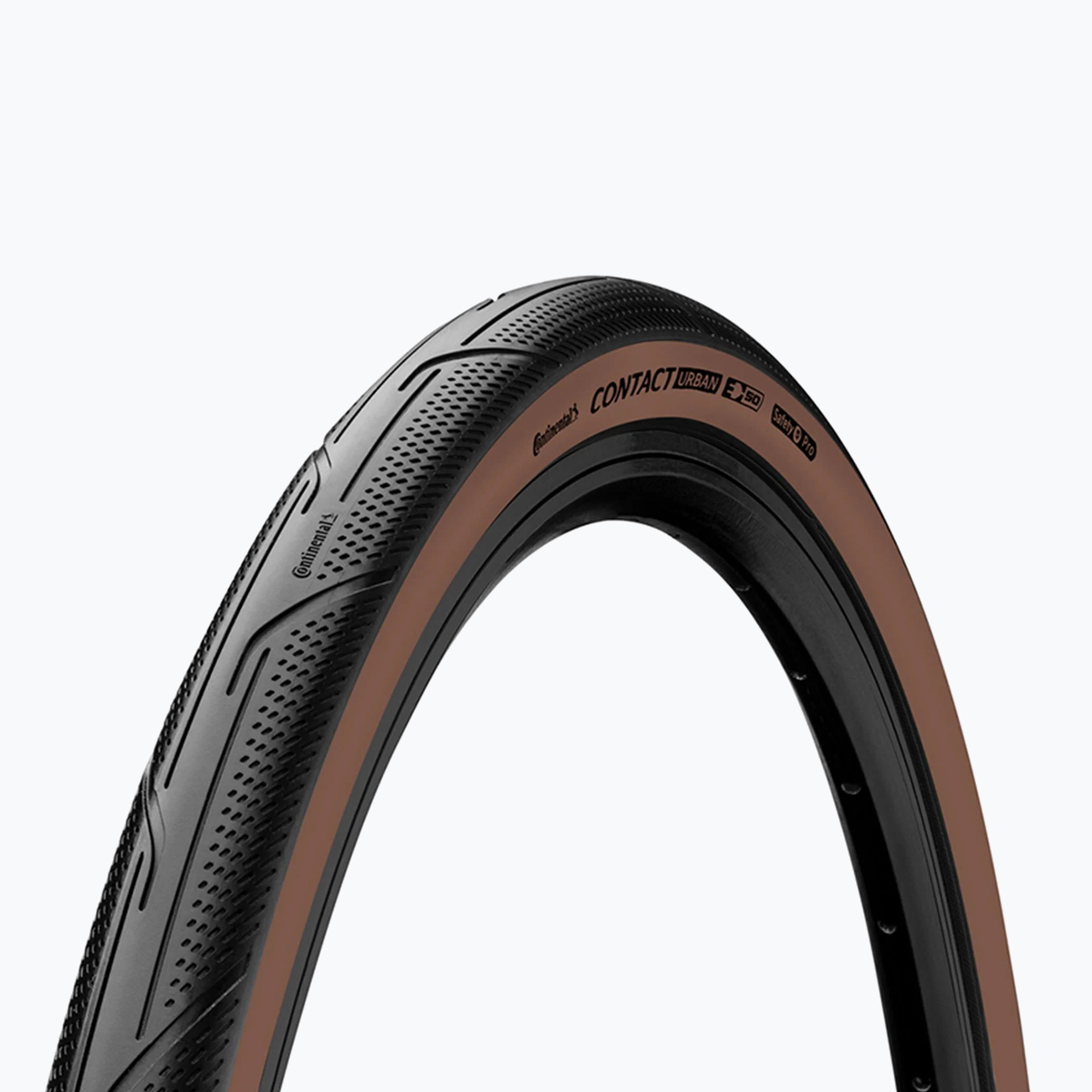Pneumatico per bicicletta Continental Contact Urban 16 x 1,35 nero/marrone (16 x 1.35) (Contact Urban CO0150649)