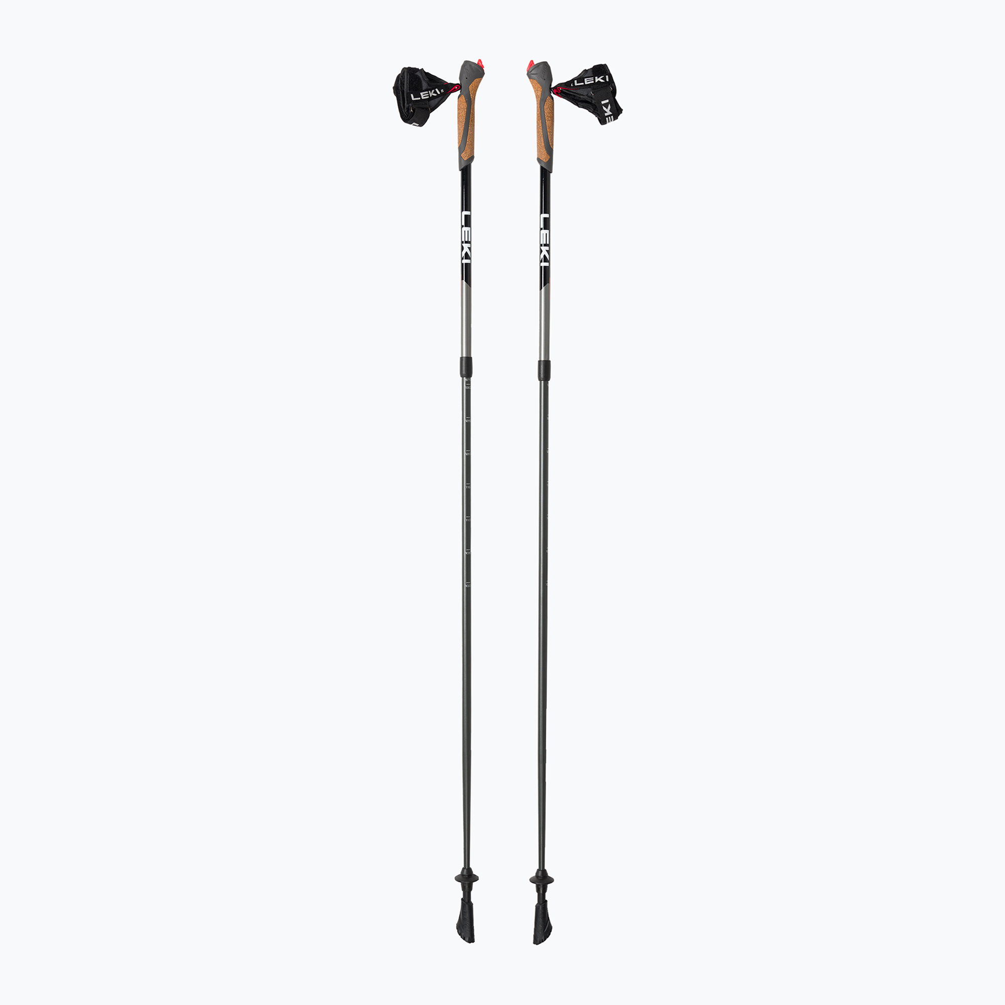 Bastoncini da nordic walking LEKI Spin nero e argento 65326161