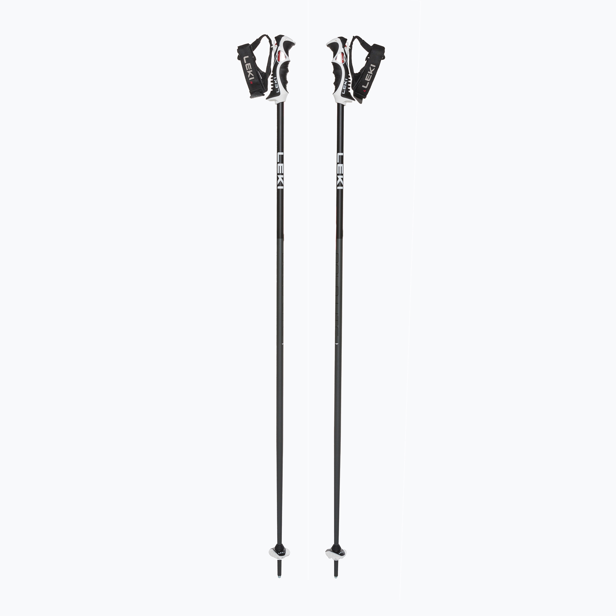 Bastoncini da sci LEKI Bold Lite S nero/grigio/rosso (125 cm) (Bold Lite S 65367431)