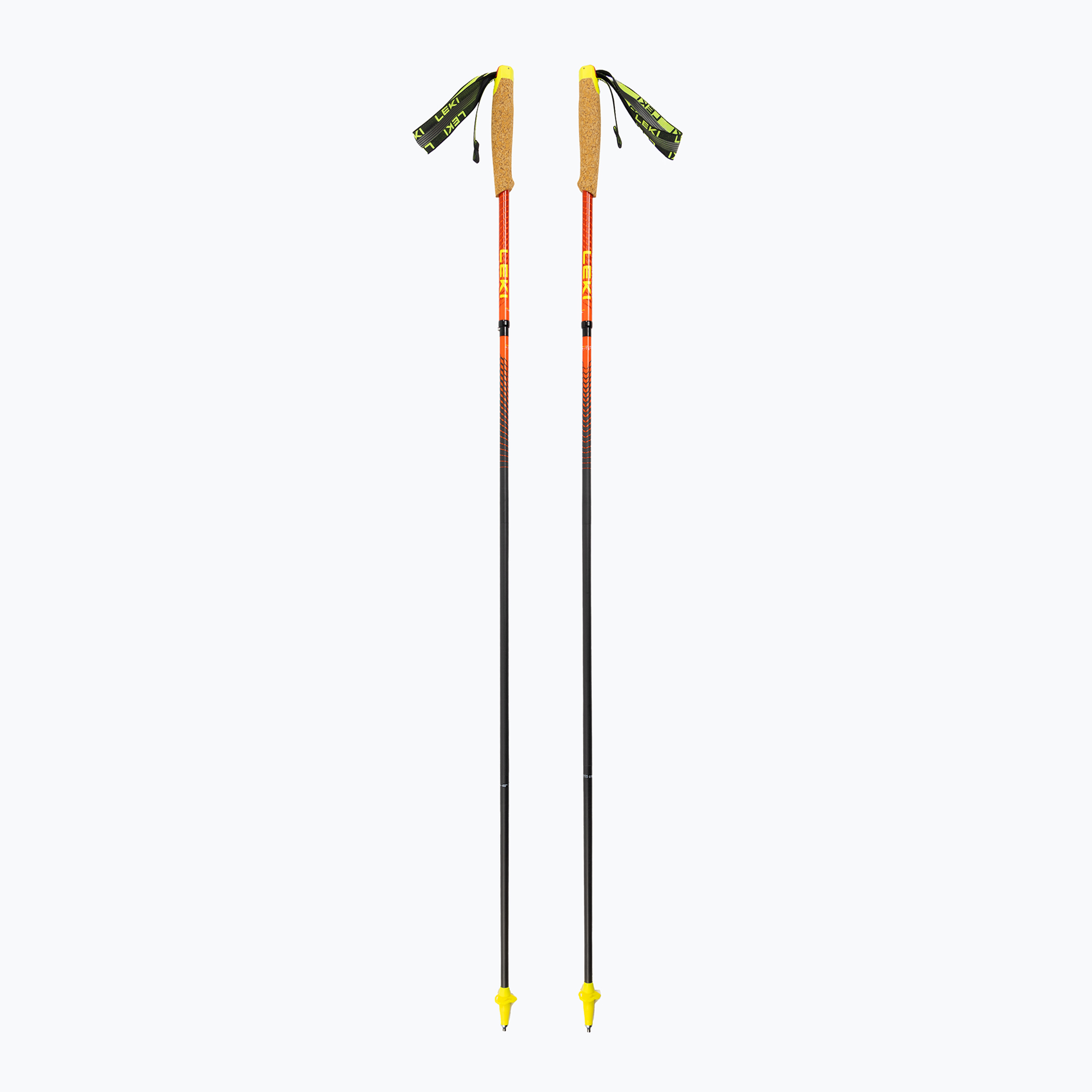 LEKI Neotrail Pro FX.One Superlite bastoncini da corsa neonpink/neonyellow/naturalcarbon (115 cm) (Neotrail Pro FX.One Superlite 65425891110)