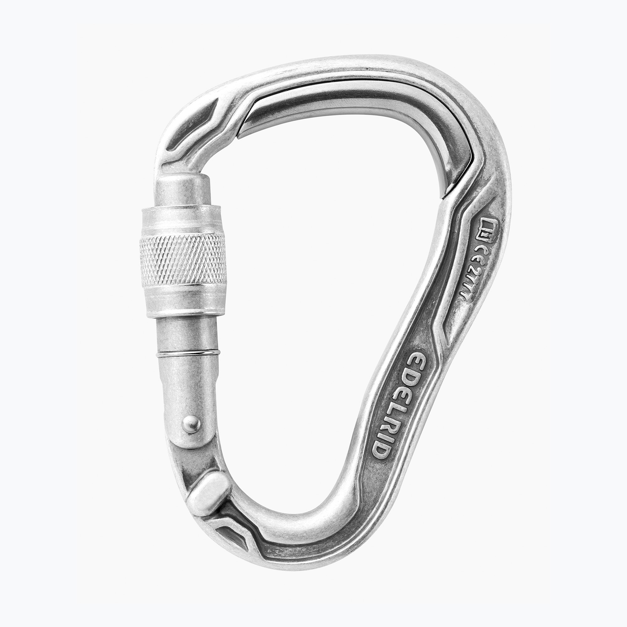 EDELRID HMS Moschettone eco a vite antiproiettile (HMS Bulletproof Screw 737890001070)