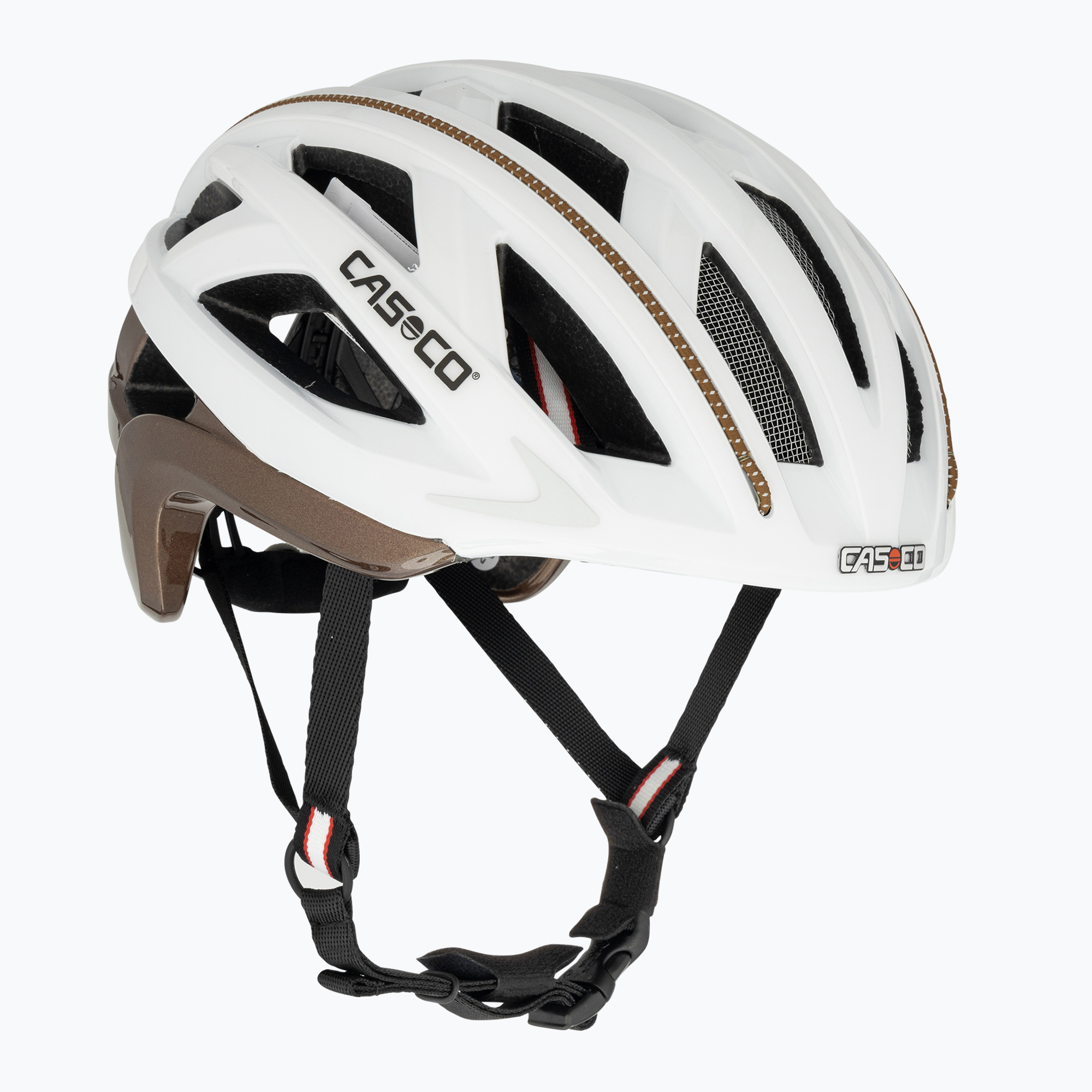 CASCO casco da bici Cuda 2 Strada bianco/mocca (52-56 cm (S)) (Cuda 2 Strada 04.1632)