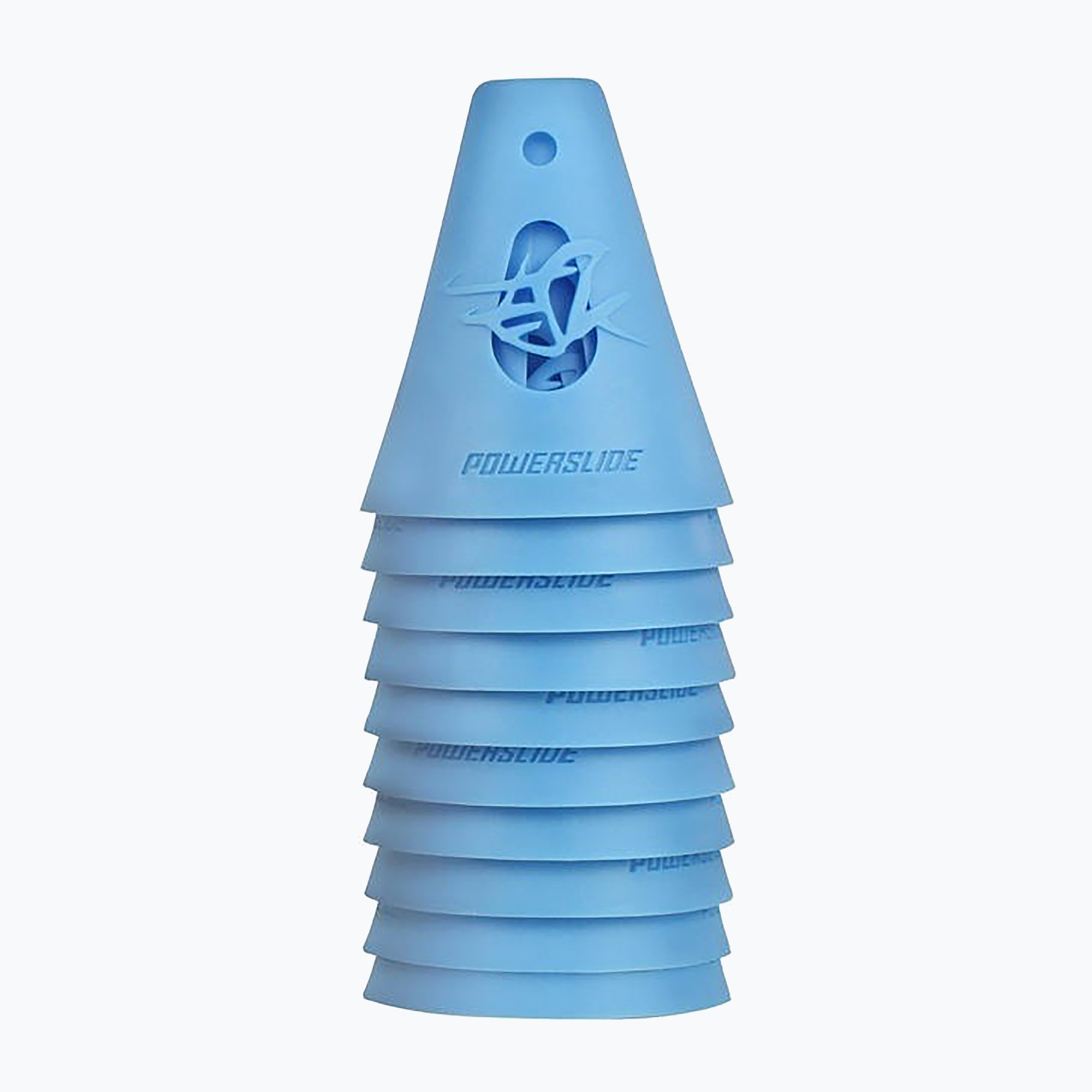 Coni Powerslide 10 coni da slalom blu. (CONES 10-Pack 908009)