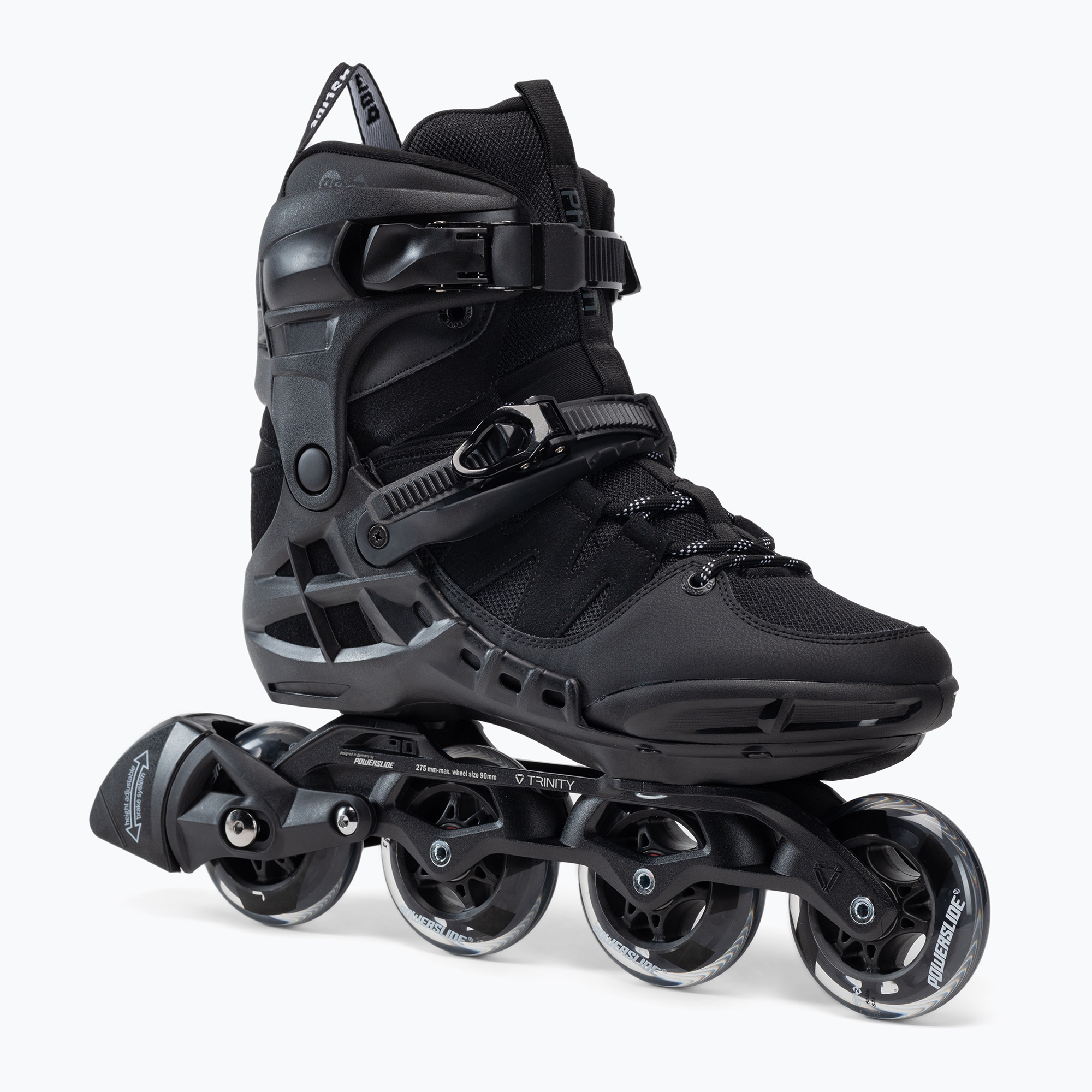 Pattini a rotelle Powerslide Argon 80 nero da uomo (42 EU) (Phuzion Argon 80 940666)